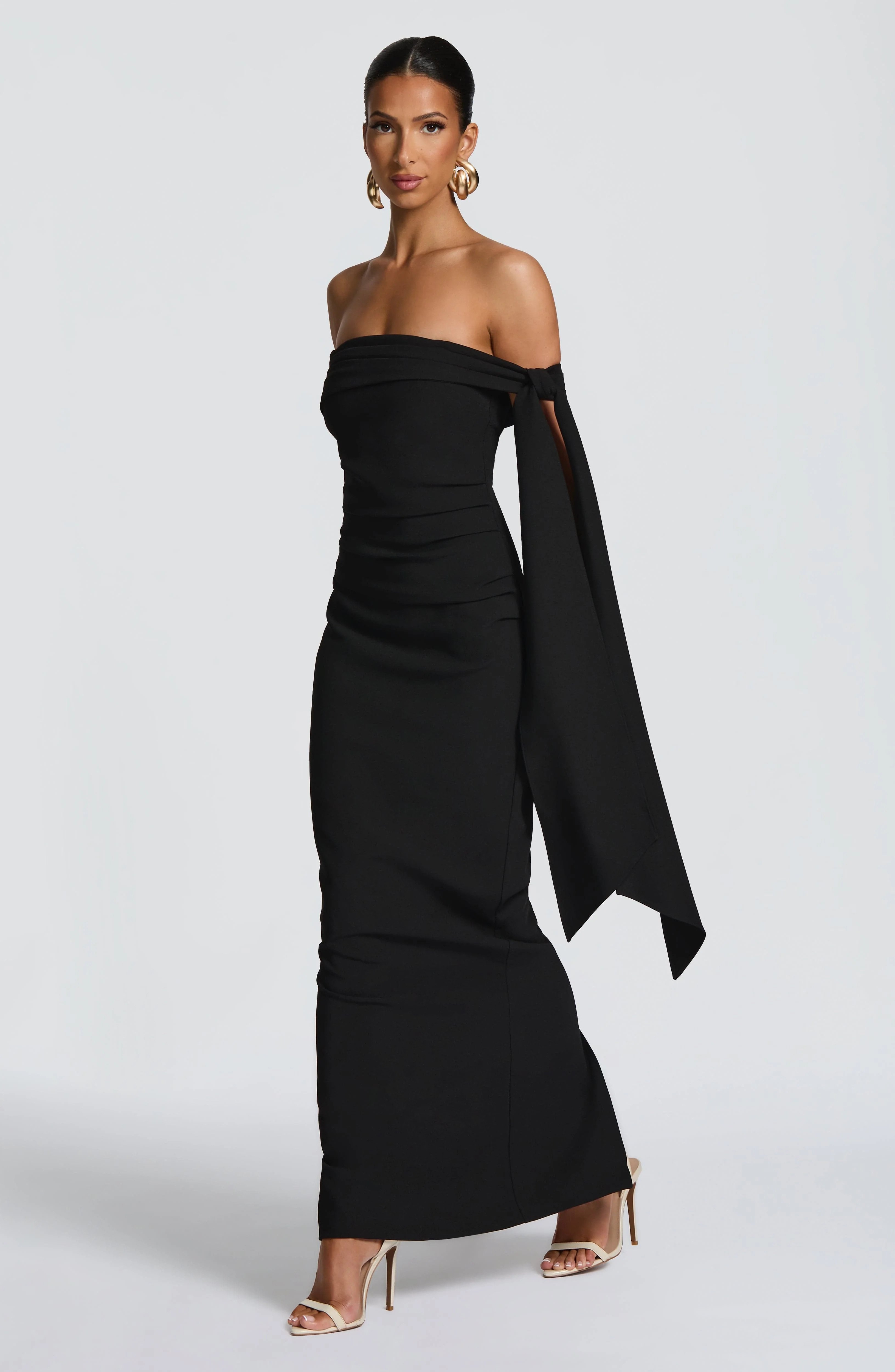 Addie Maxi Dress - Black - Image 4