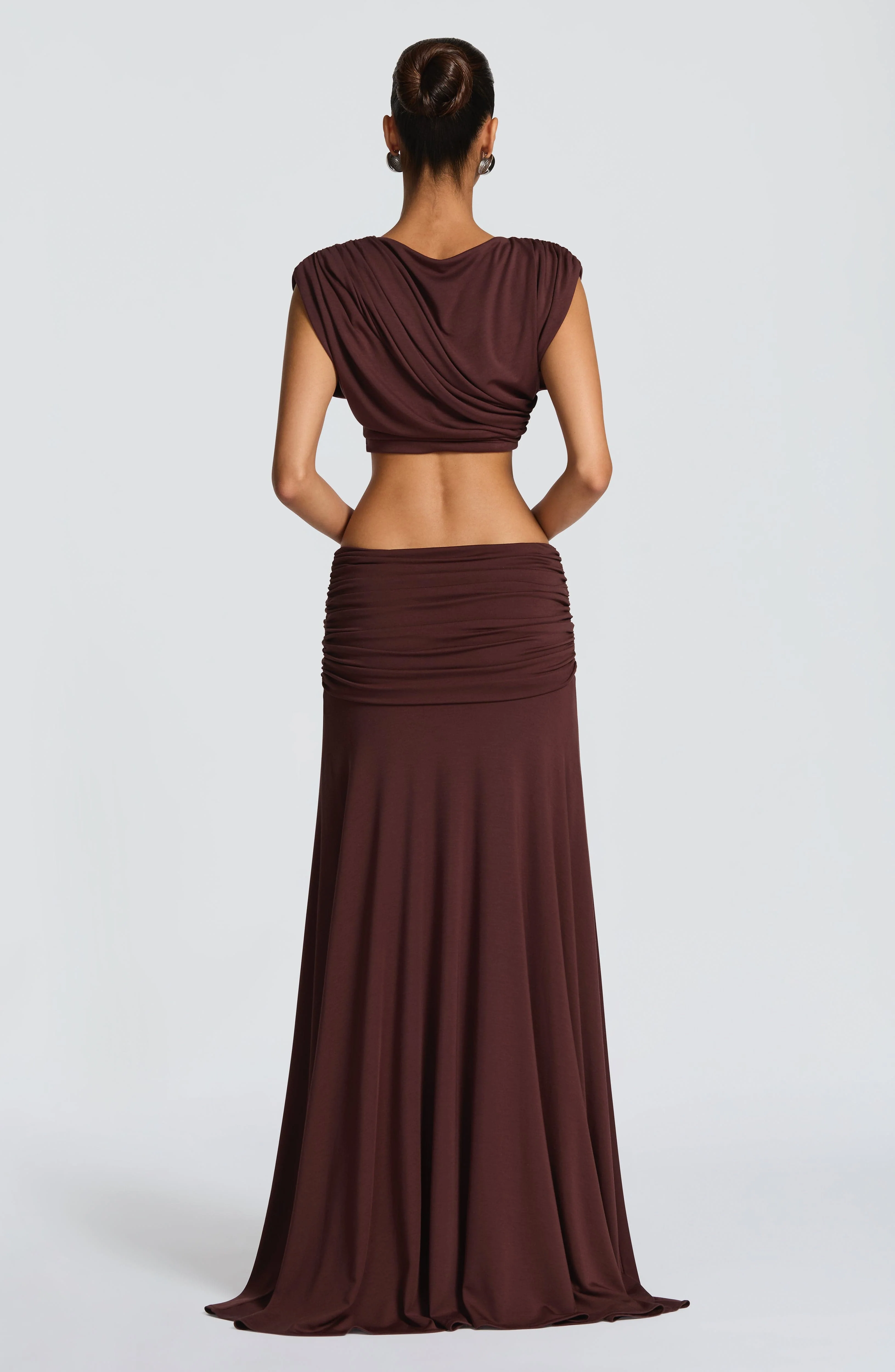 Amara Top - Plum Brown - Image 3