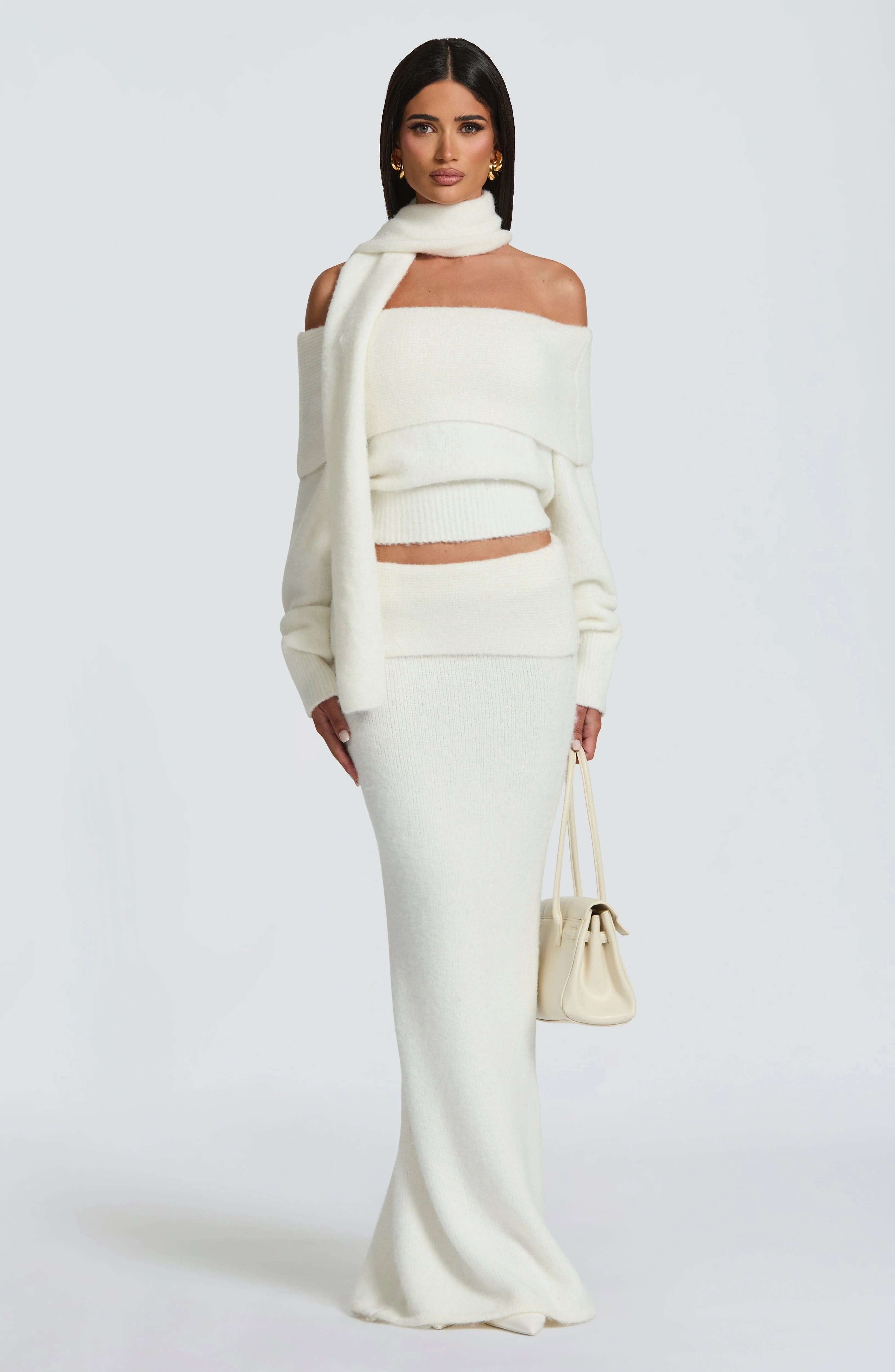Andie Maxi Skirt - Ivory - Image 5