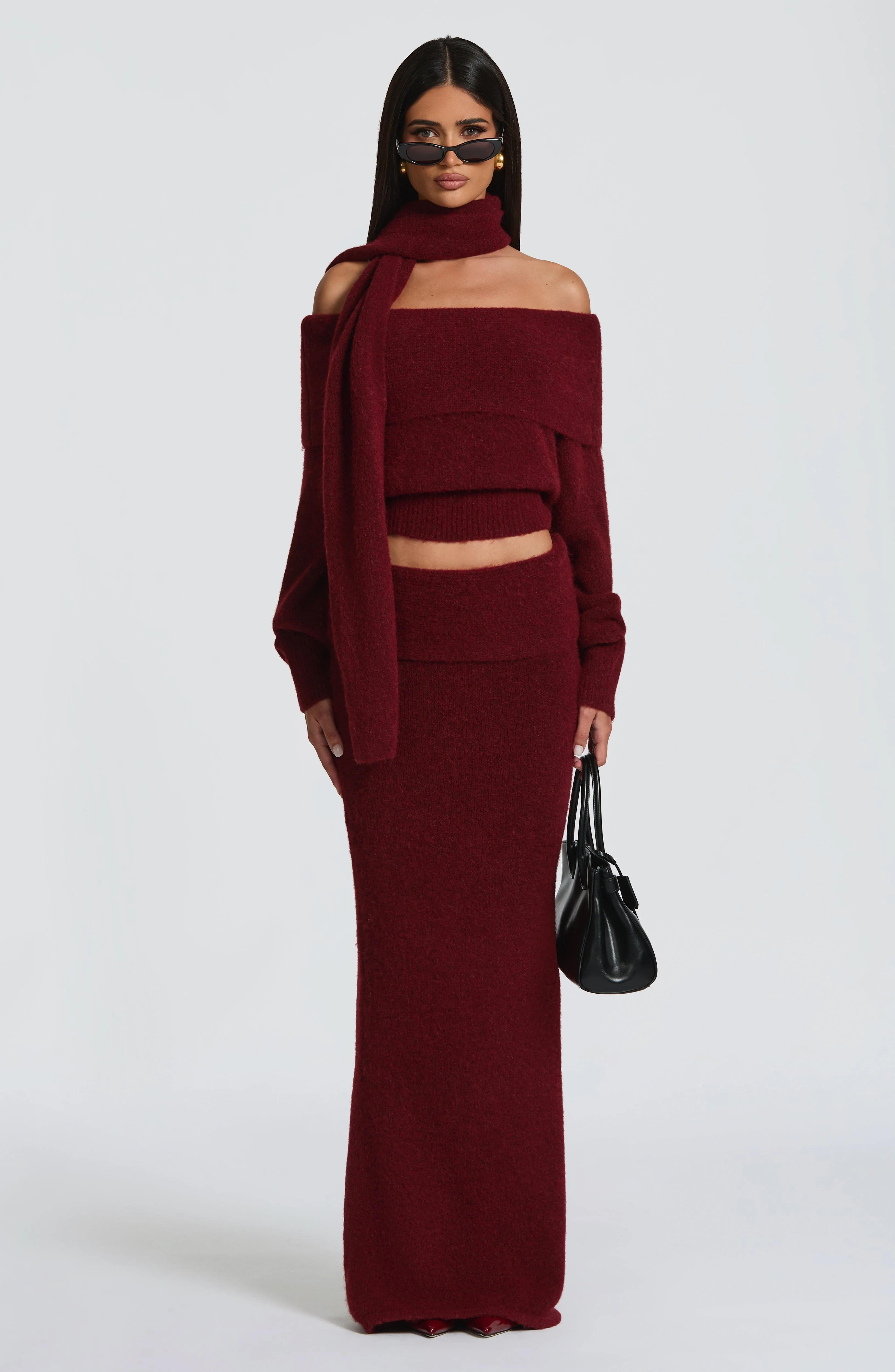 Andie Top - Burgundy - Image 5