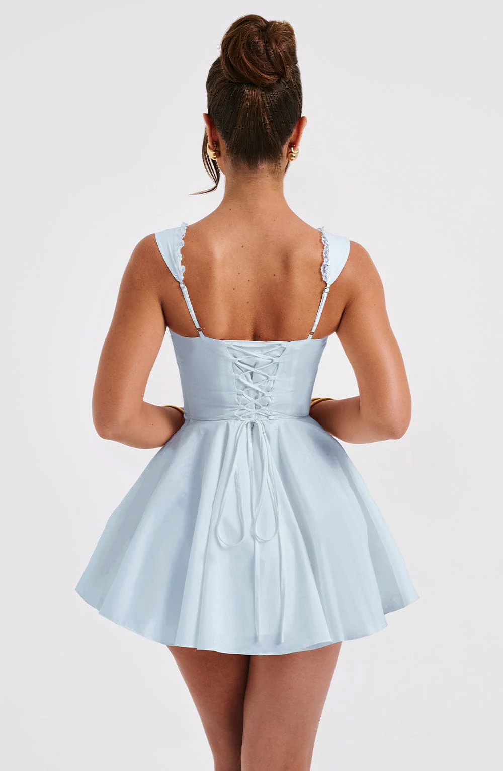 Antonella Mini Dress - Blue - Image 6