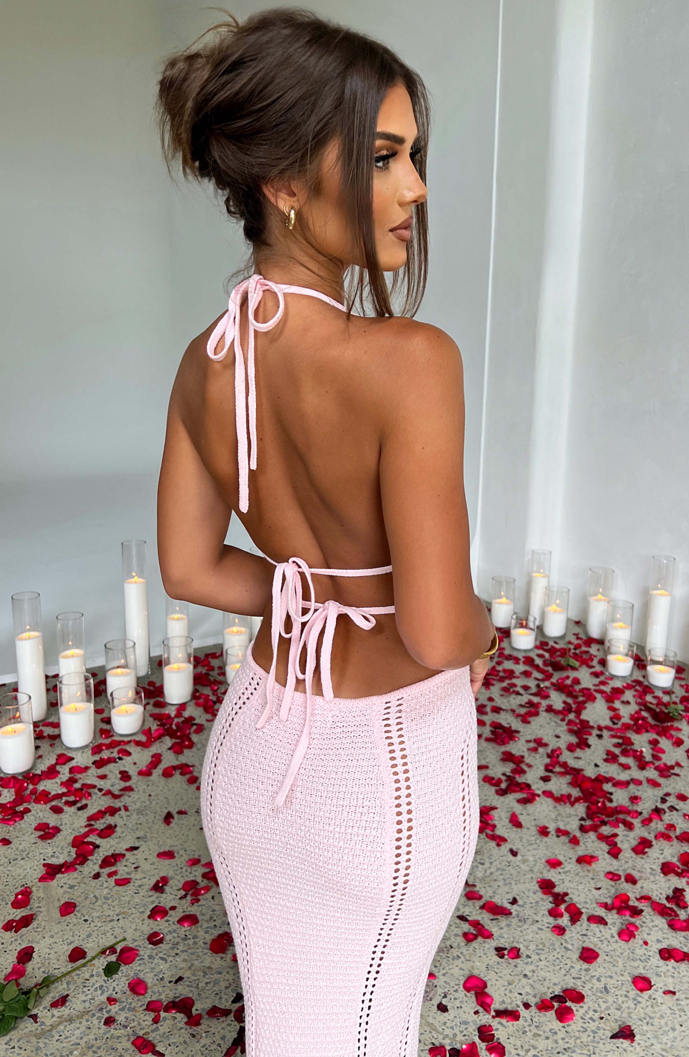 Arabella Maxi Dress - Blush - Image 4