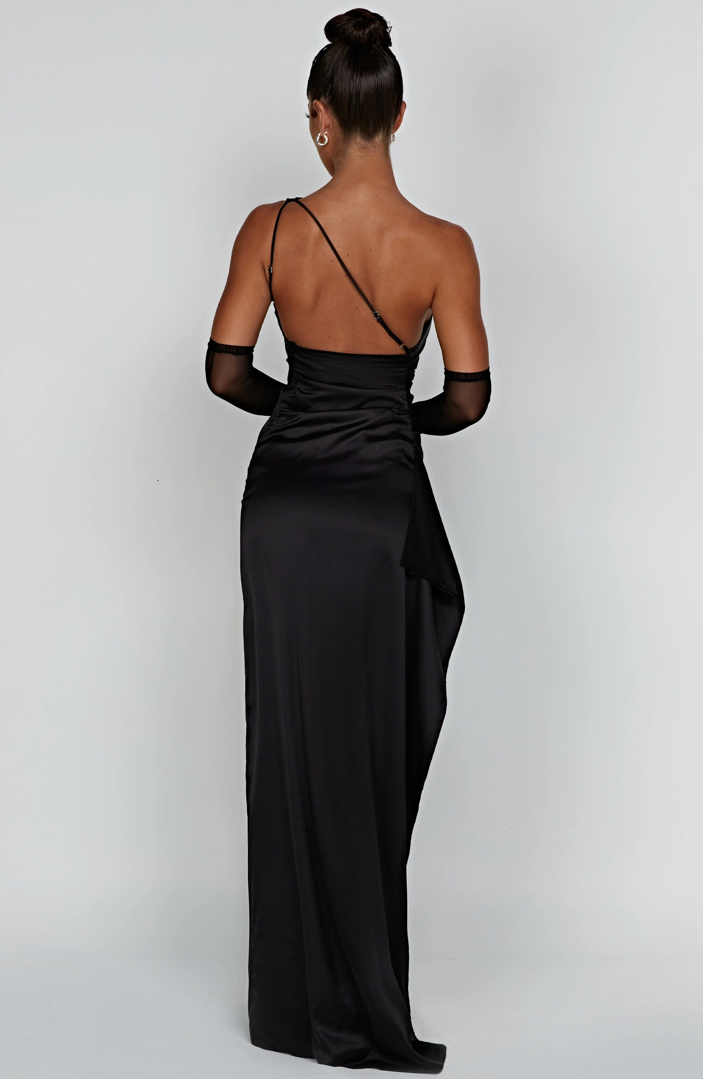 Ariel Maxi Dress - Black - Image 4