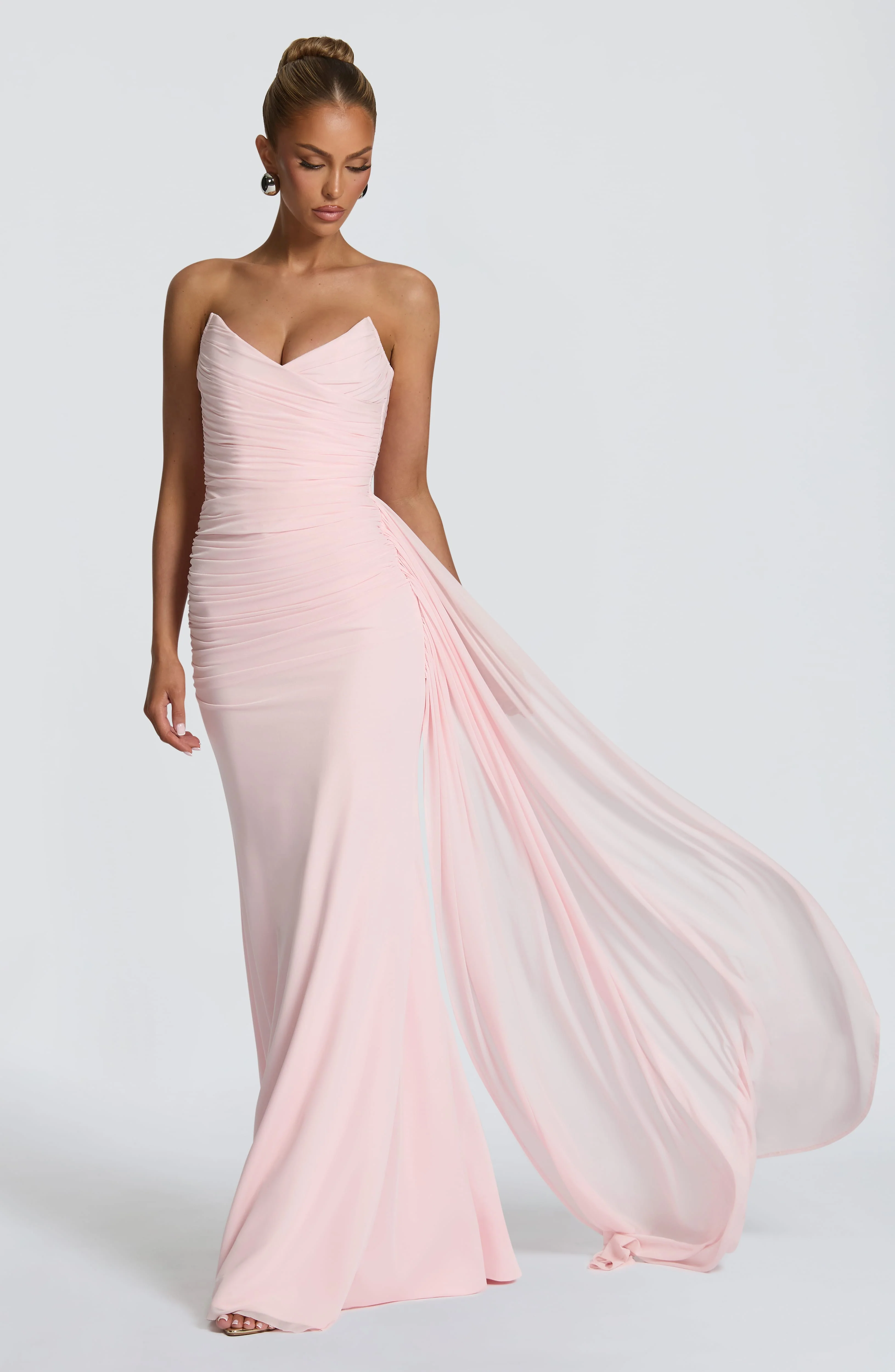 Ashika Maxi Dress - Blush - Image 10