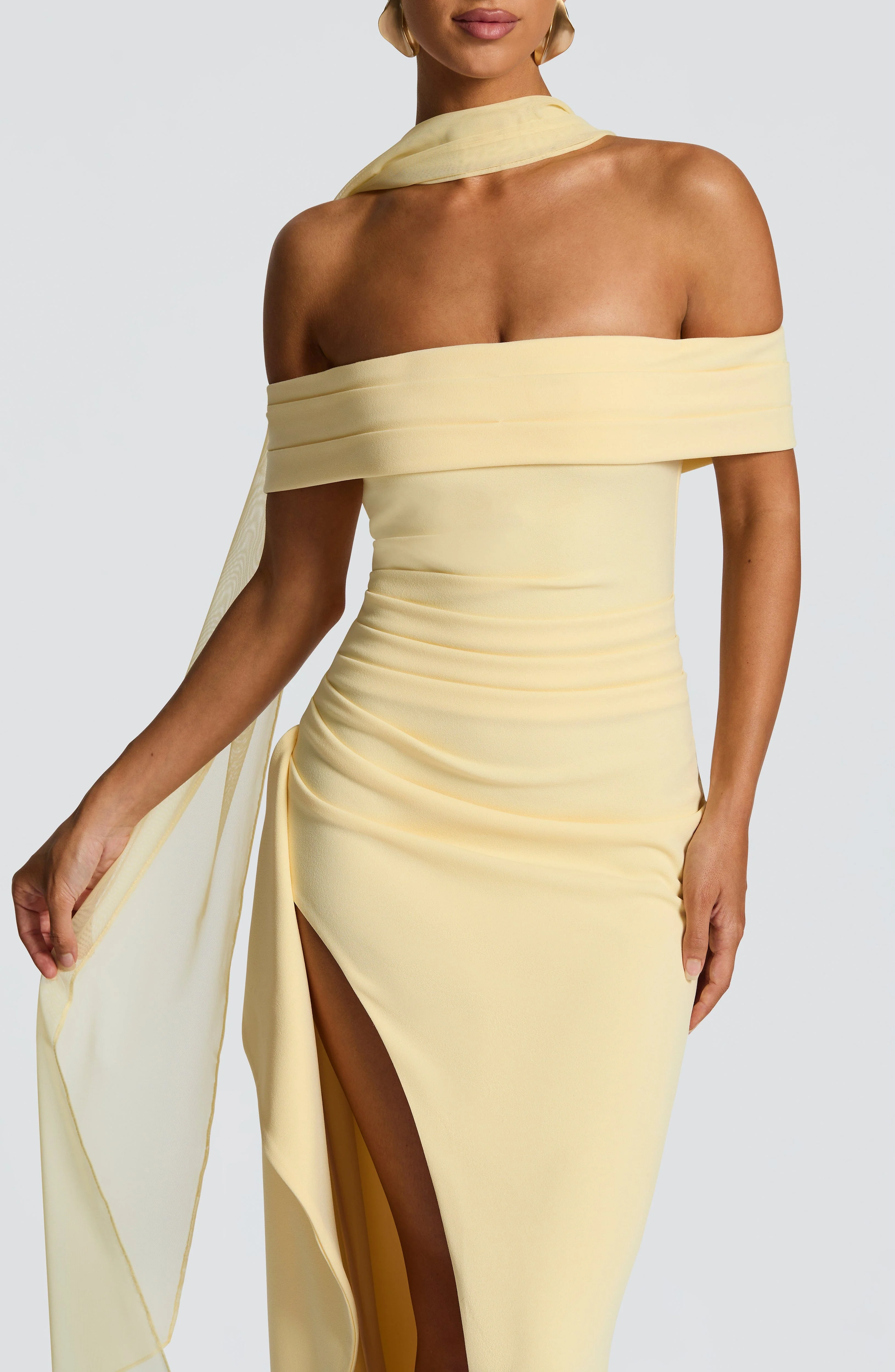 Ayla Scarf - Lemon - Image 6