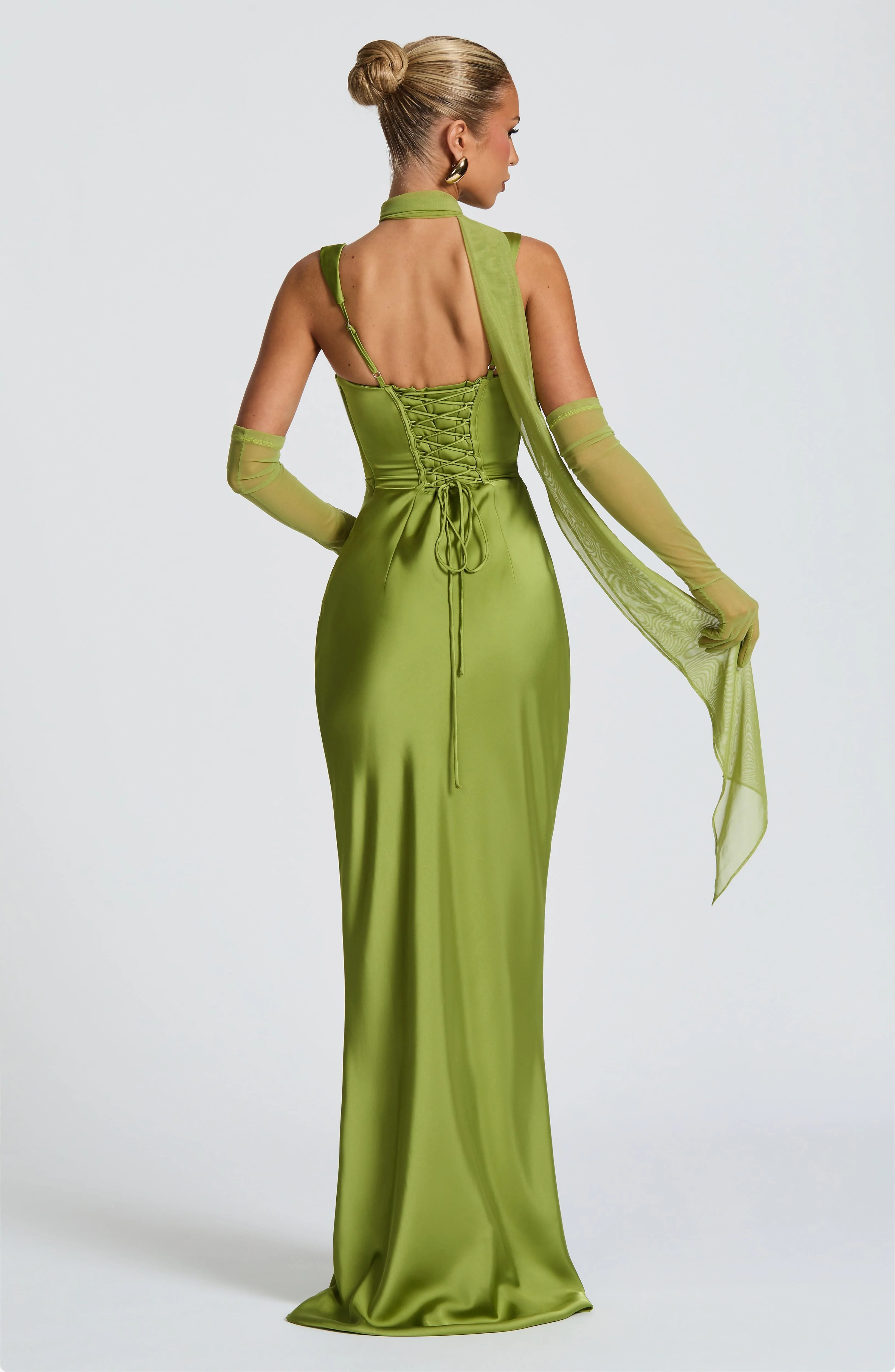 Ayla Scarf - Olive - Image 2