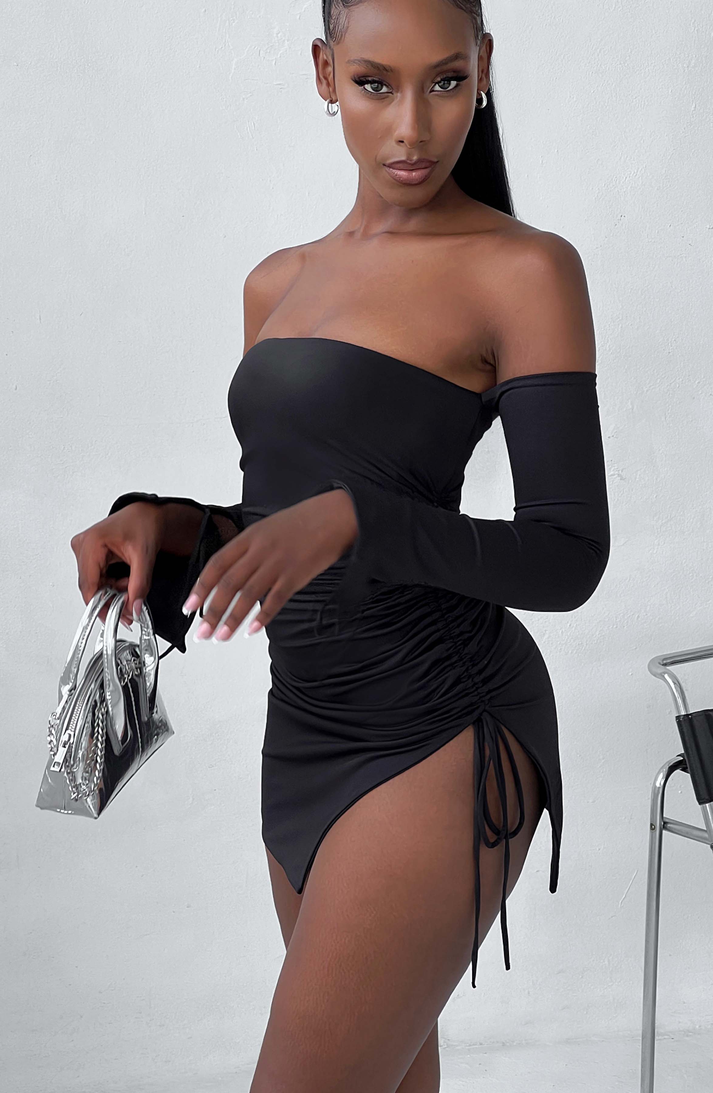 Becca Mini Dress - Black - Image 10