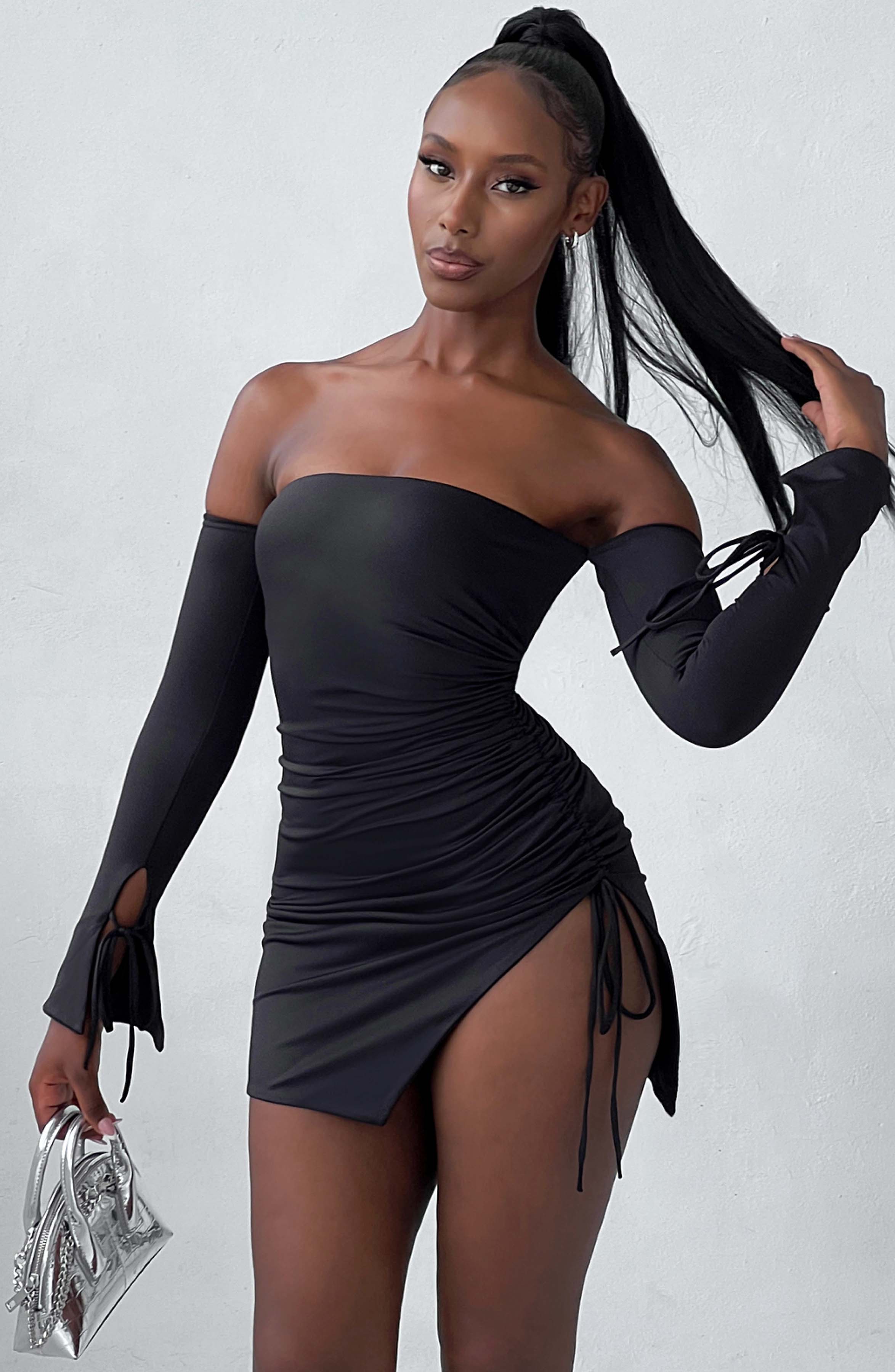 Becca Mini Dress - Black - Image 2