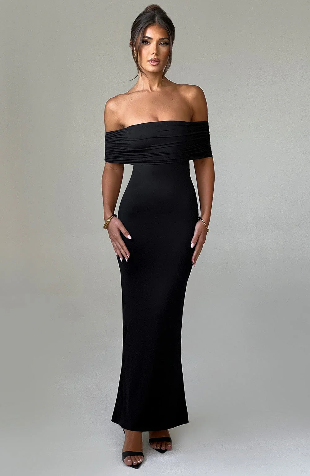 Belinda Maxi Dress - Black - Image 13