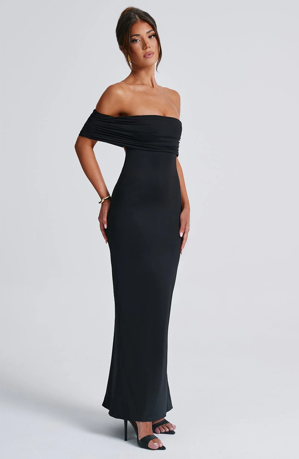 Belinda Maxi Dress - Black - Image 6