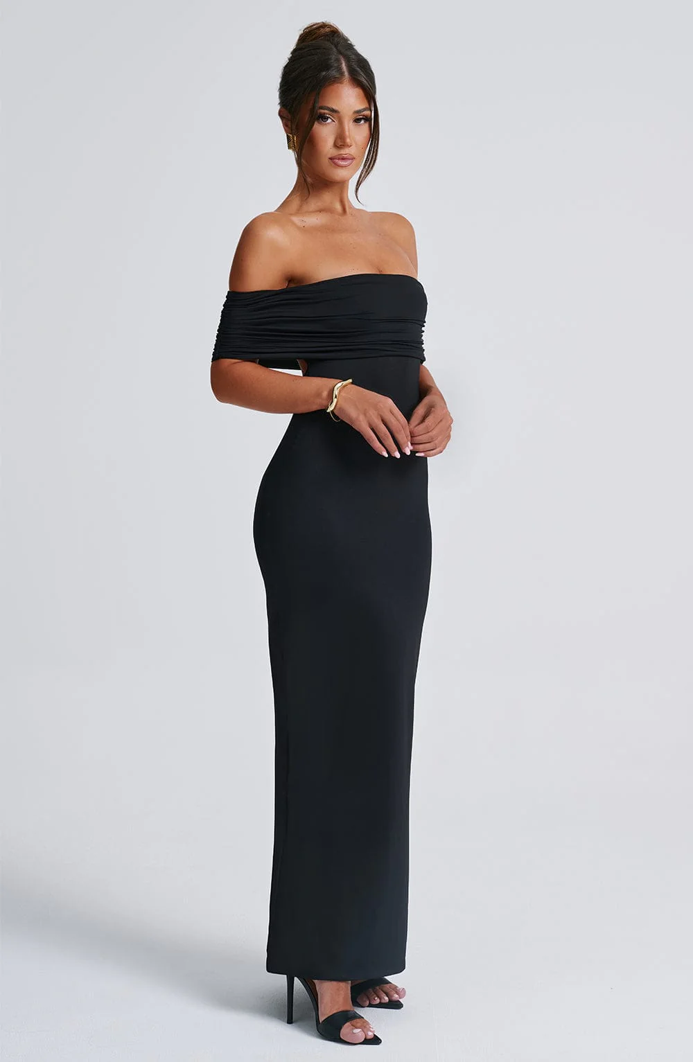Belinda Maxi Dress - Black - Image 7