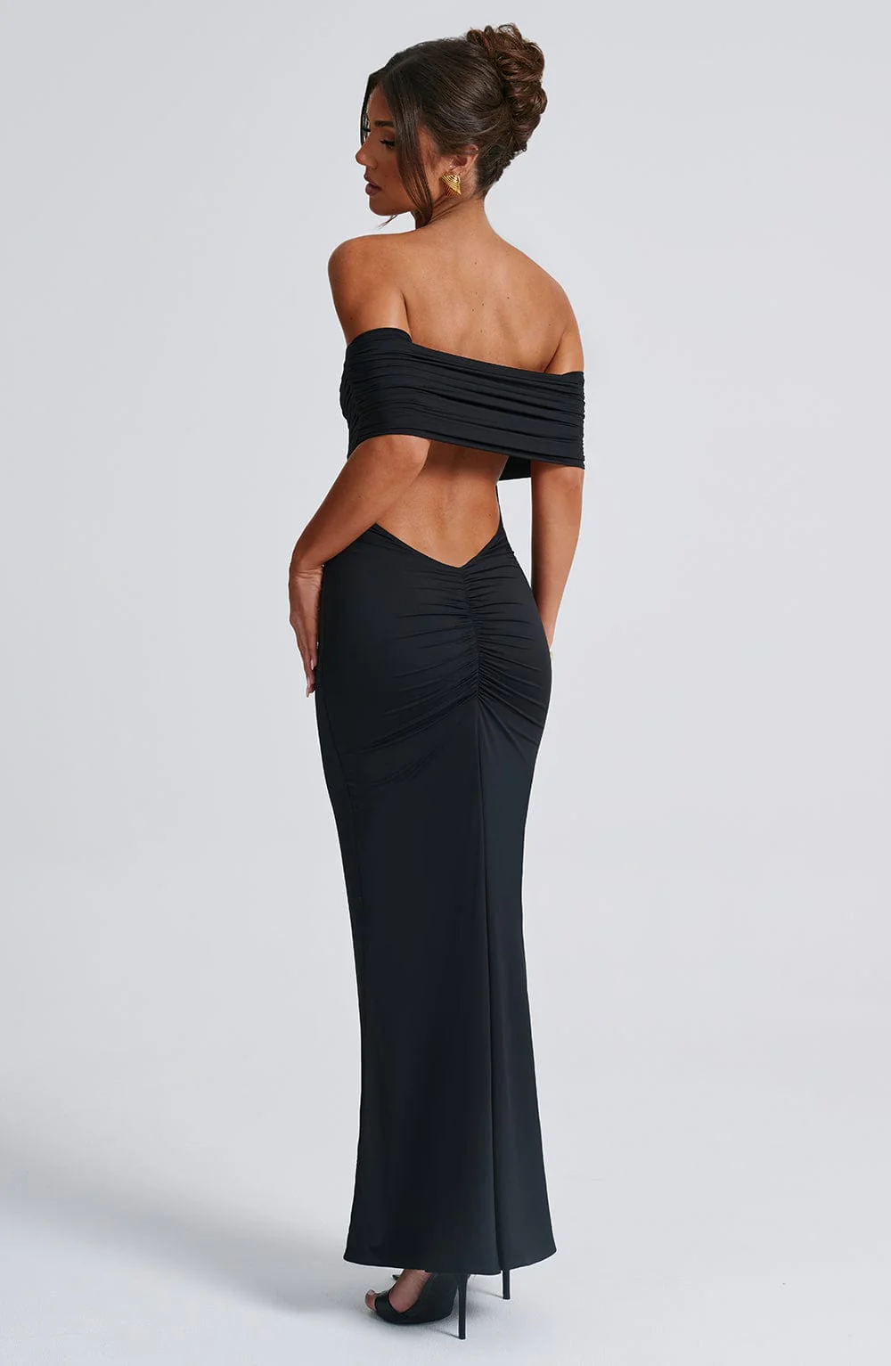 Belinda Maxi Dress - Black - Image 8