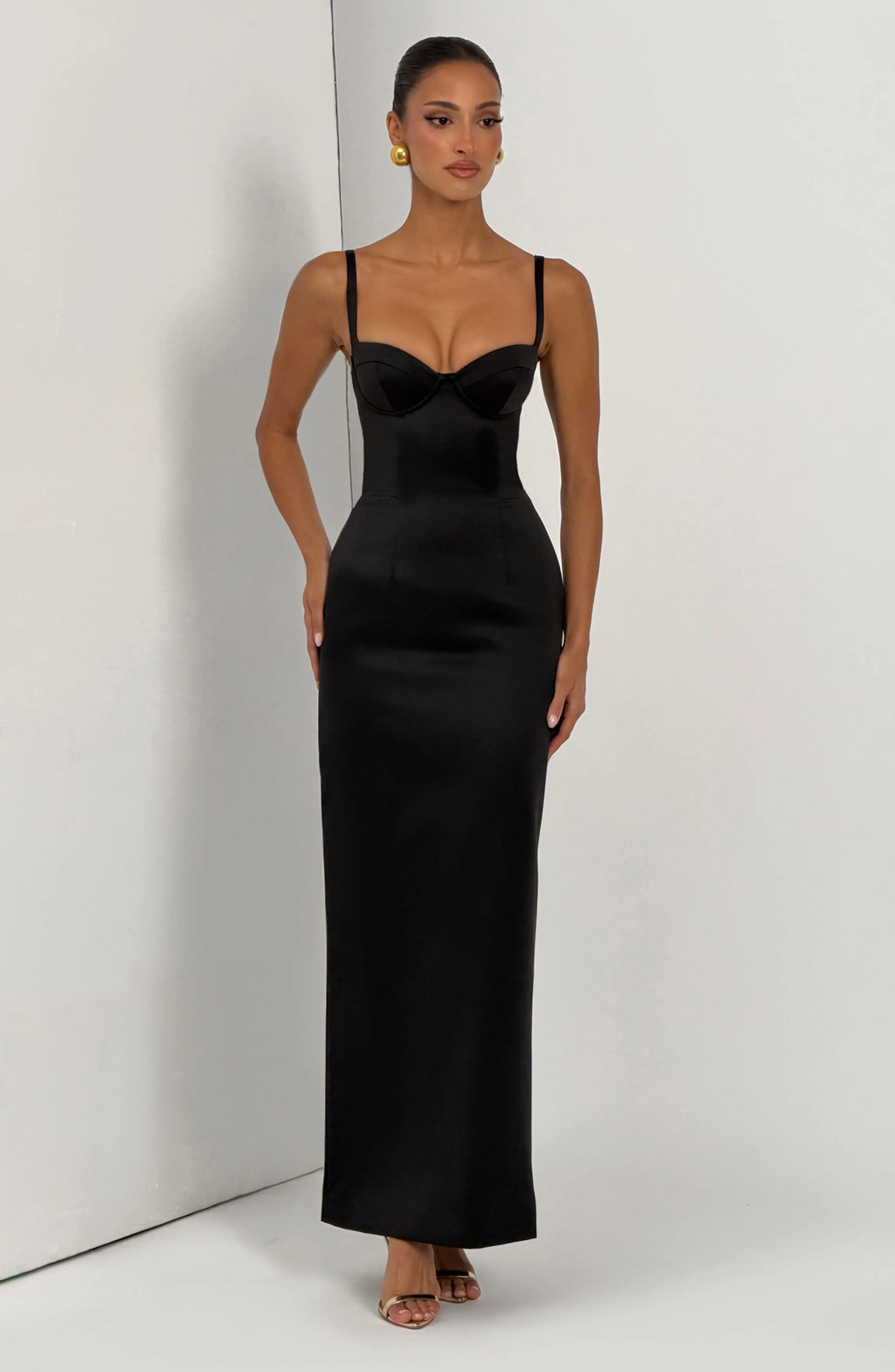 Bennett Maxi Dress - Black - Image 6
