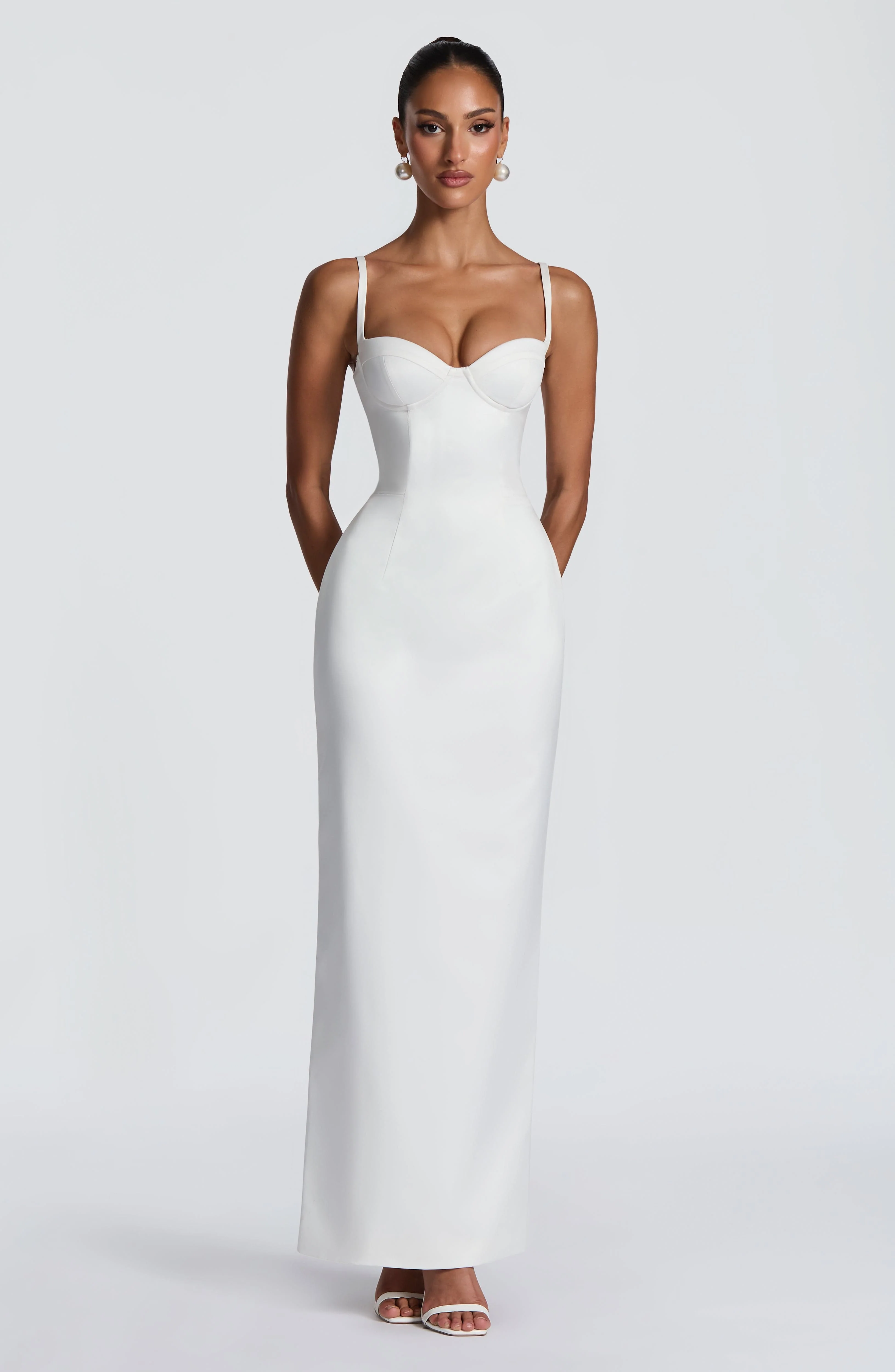 Bennett Maxi Dress - Ivory - Image 3