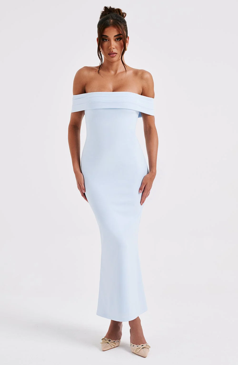 Bex Midi Dress - Blue - Image 3