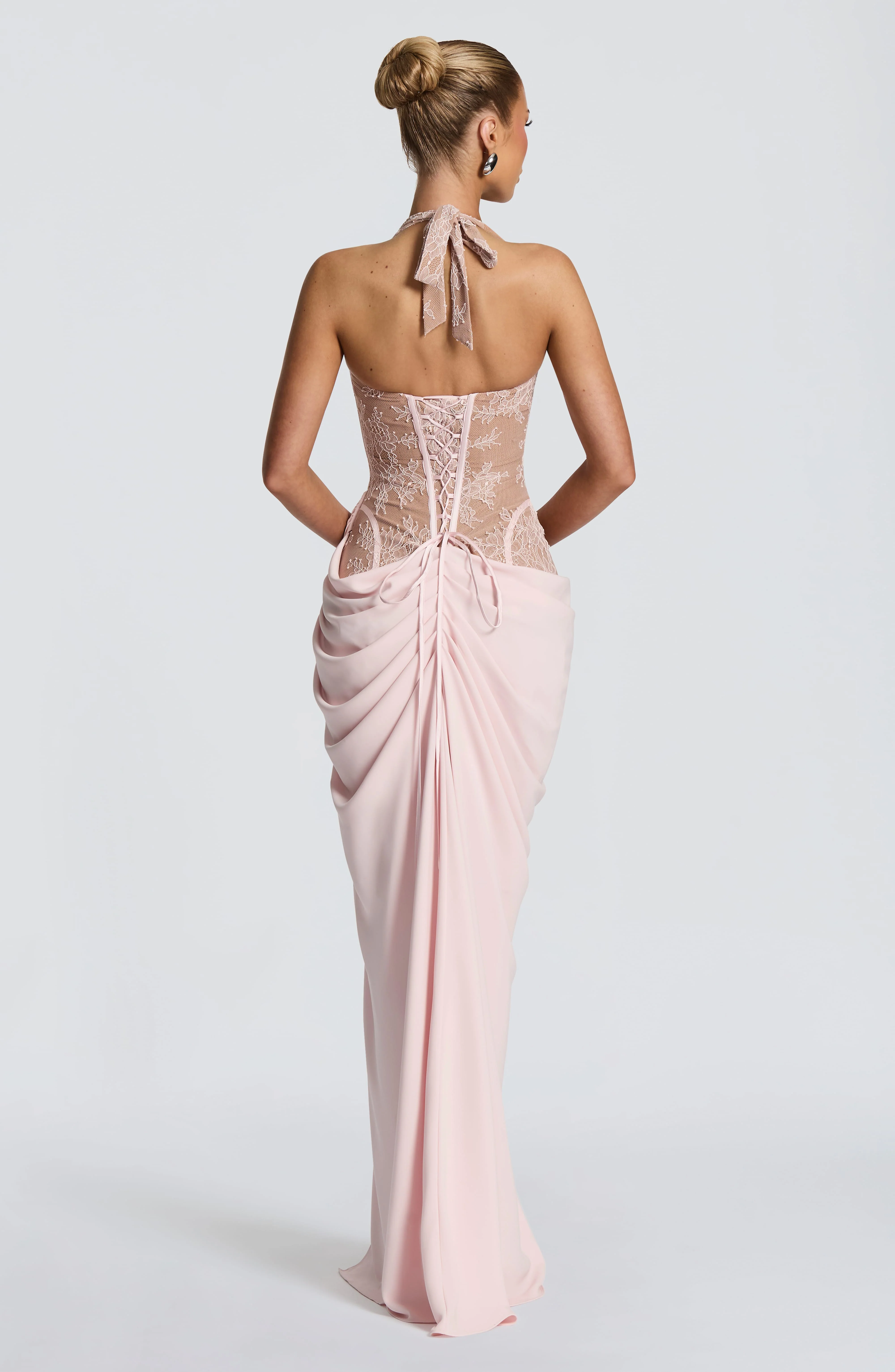 Bonita Maxi Dress - Blush - Image 7