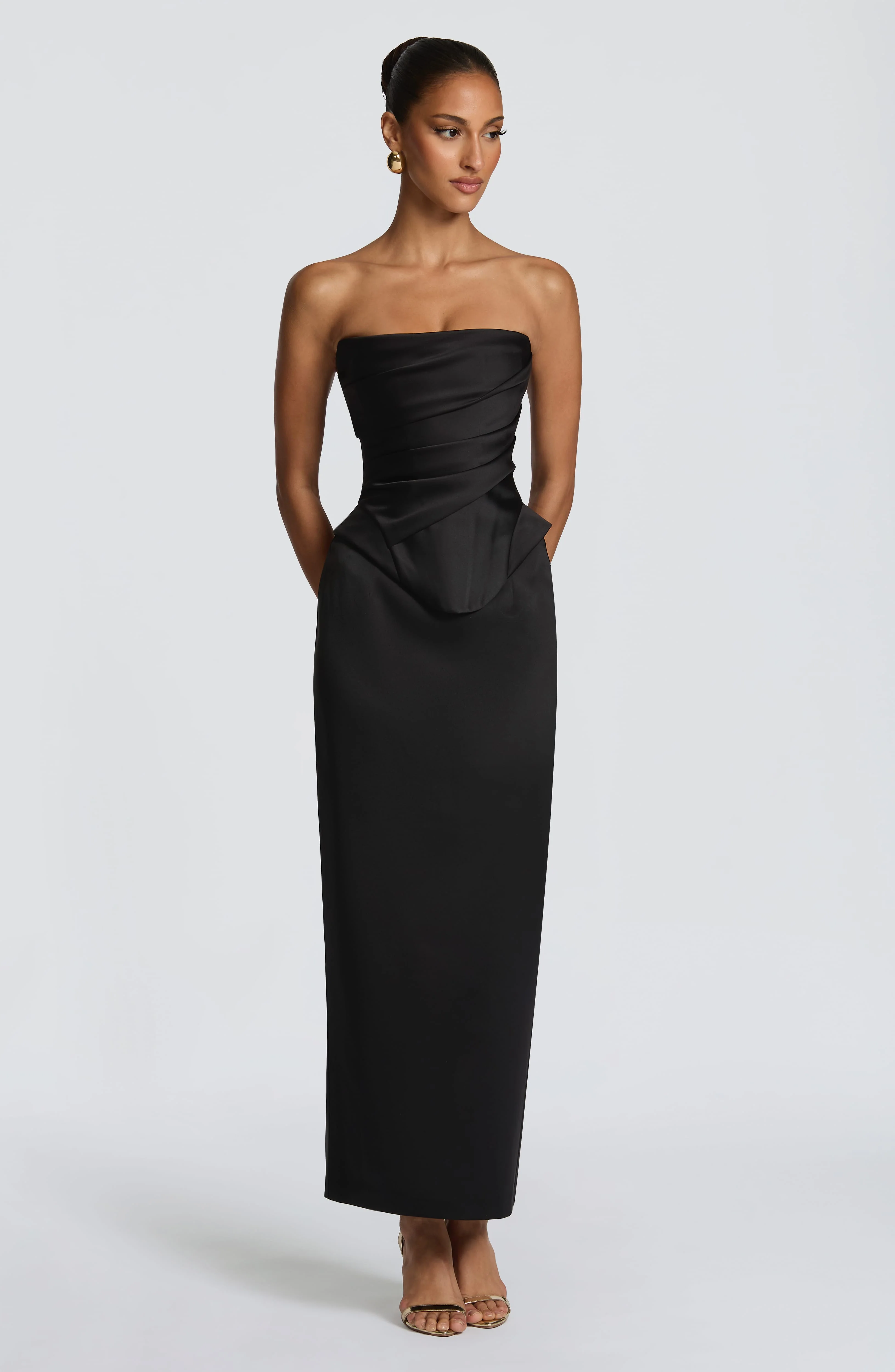 Calliope Midi Skirt - Black - Image 4