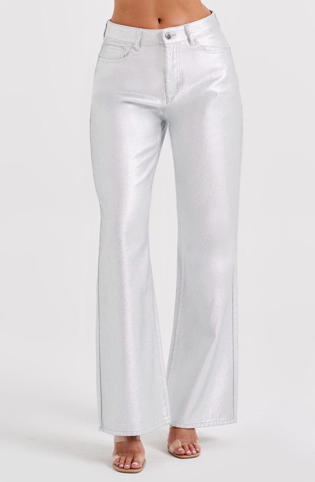 Cassidy Pant - Silver - Image 6