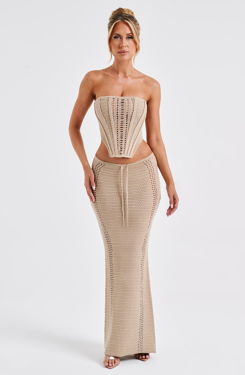 Chayenne Maxi Skirt - Beige - Image 12
