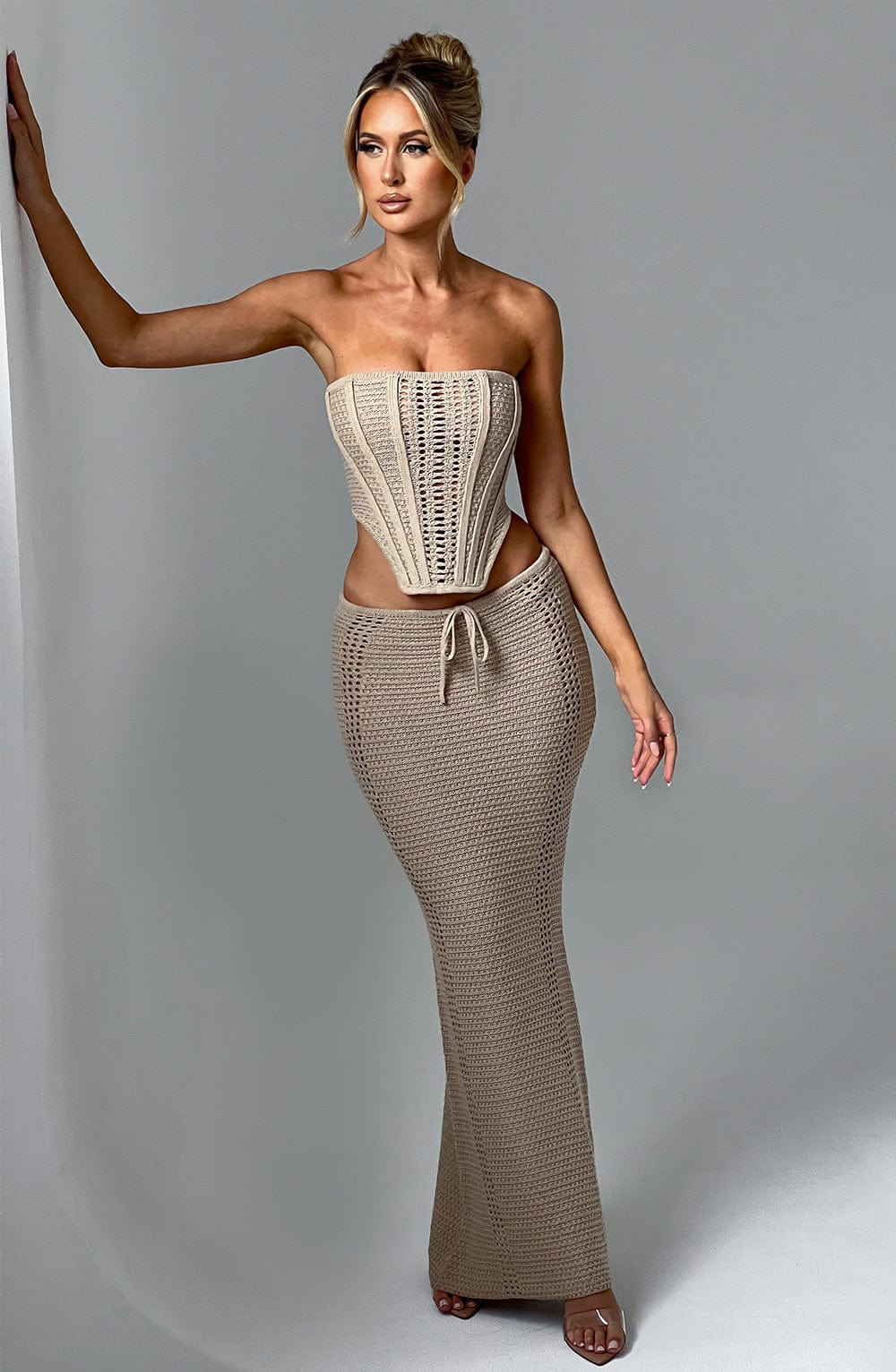 Chayenne Maxi Skirt - Beige - Image 3