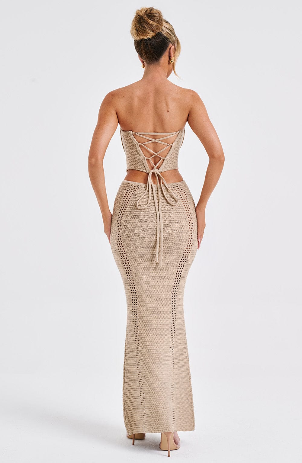 Chayenne Maxi Skirt - Beige - Image 7