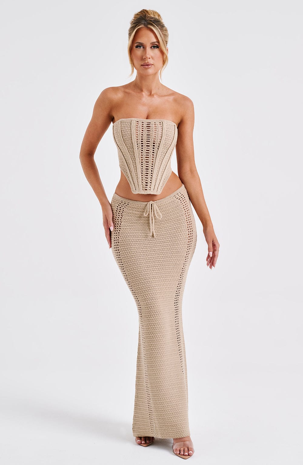 Chayenne Maxi Skirt - Beige - Image 8