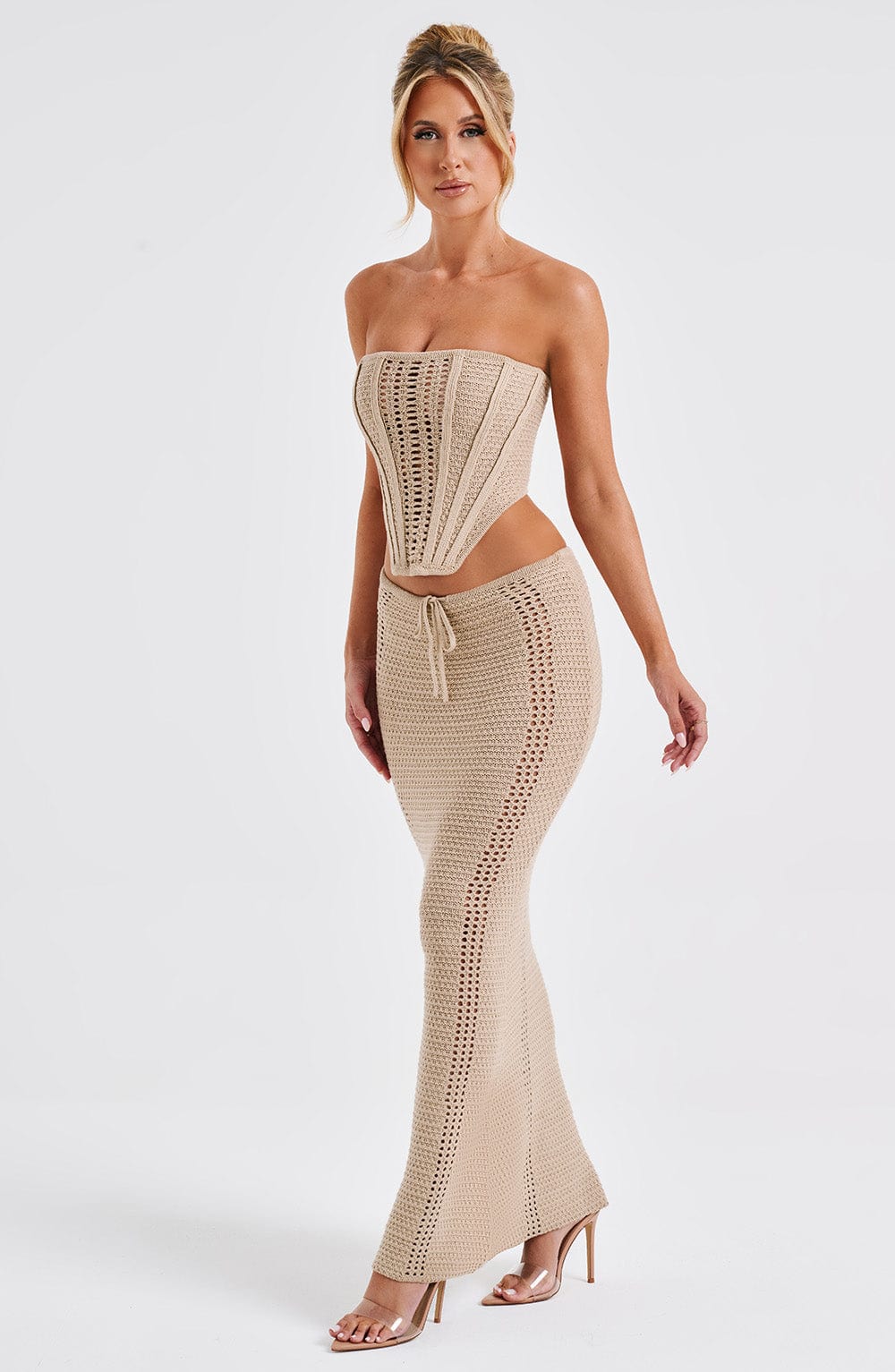 Chayenne Maxi Skirt - Beige - Image 9