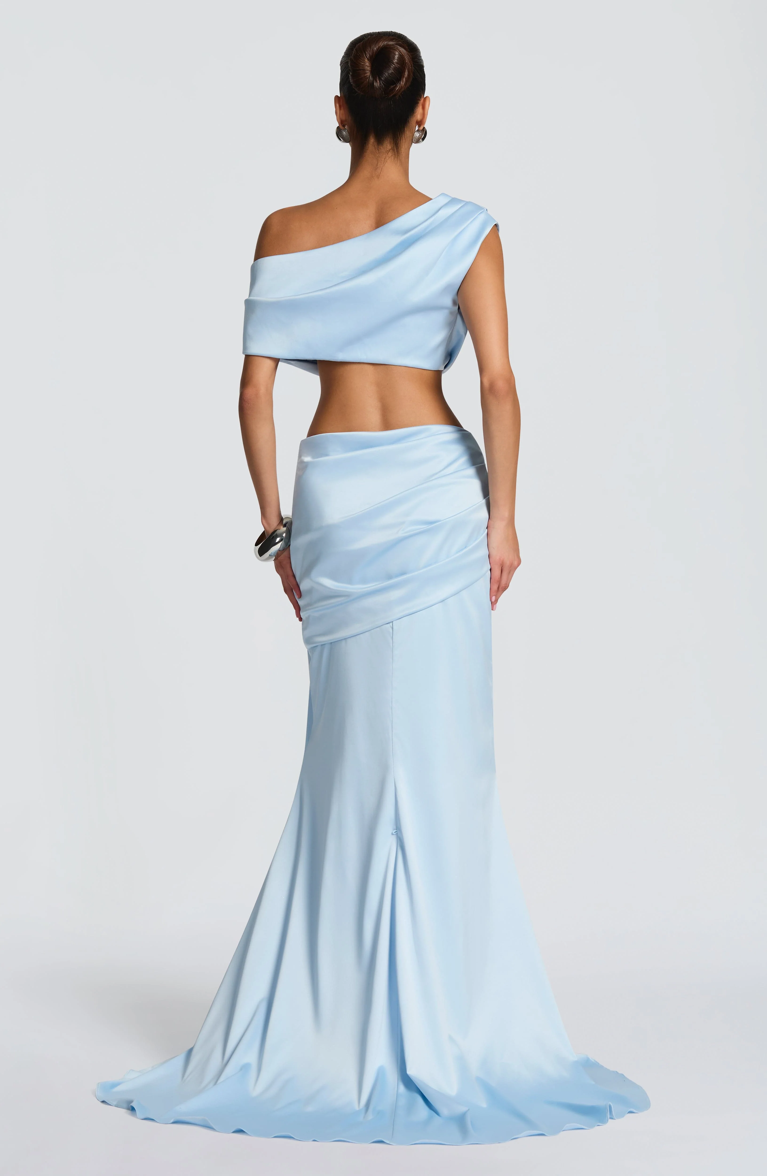 Claudette Maxi Skirt - Glacier Blue - Image 2