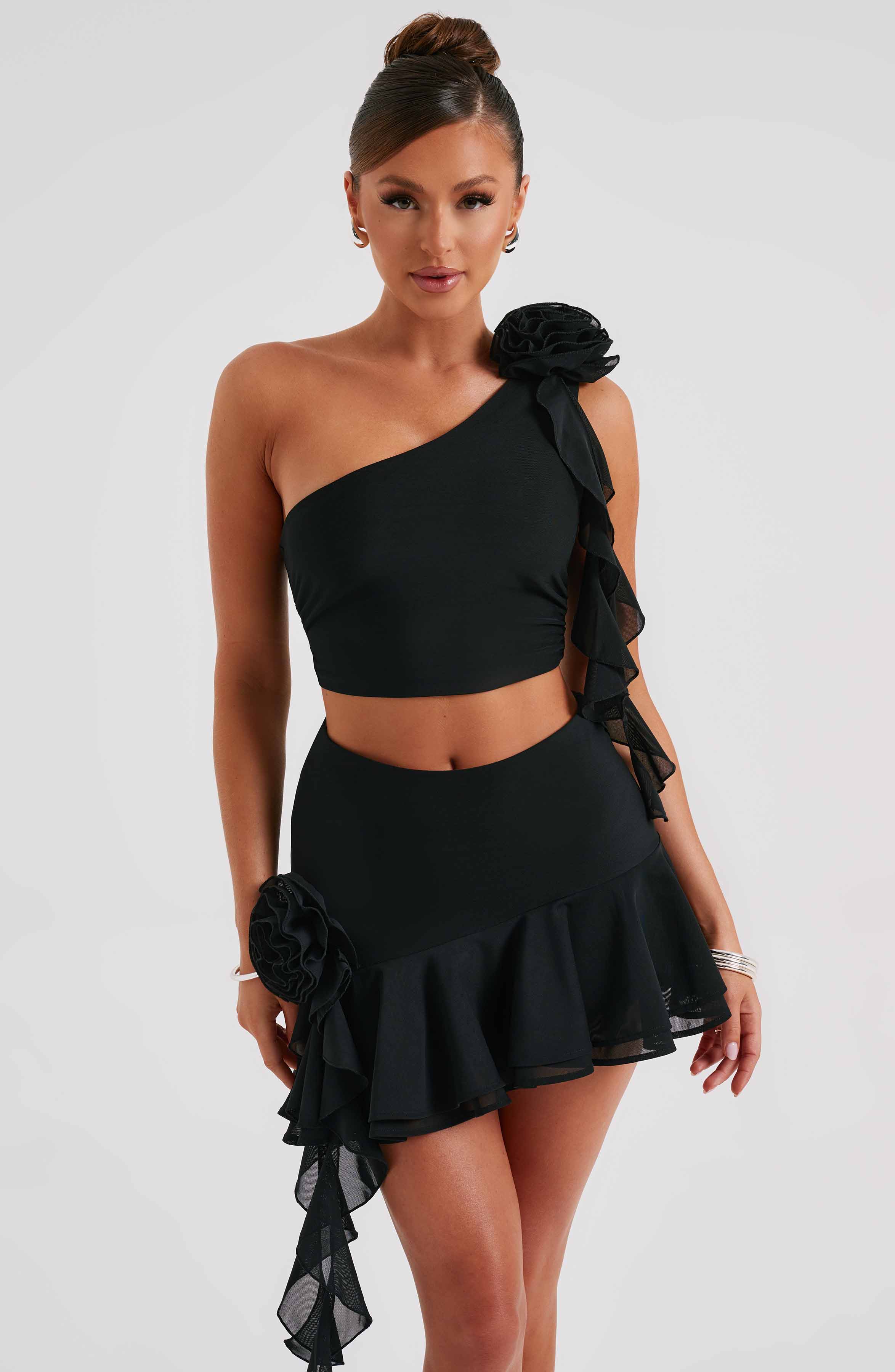 Daina Top - Black - Image 3