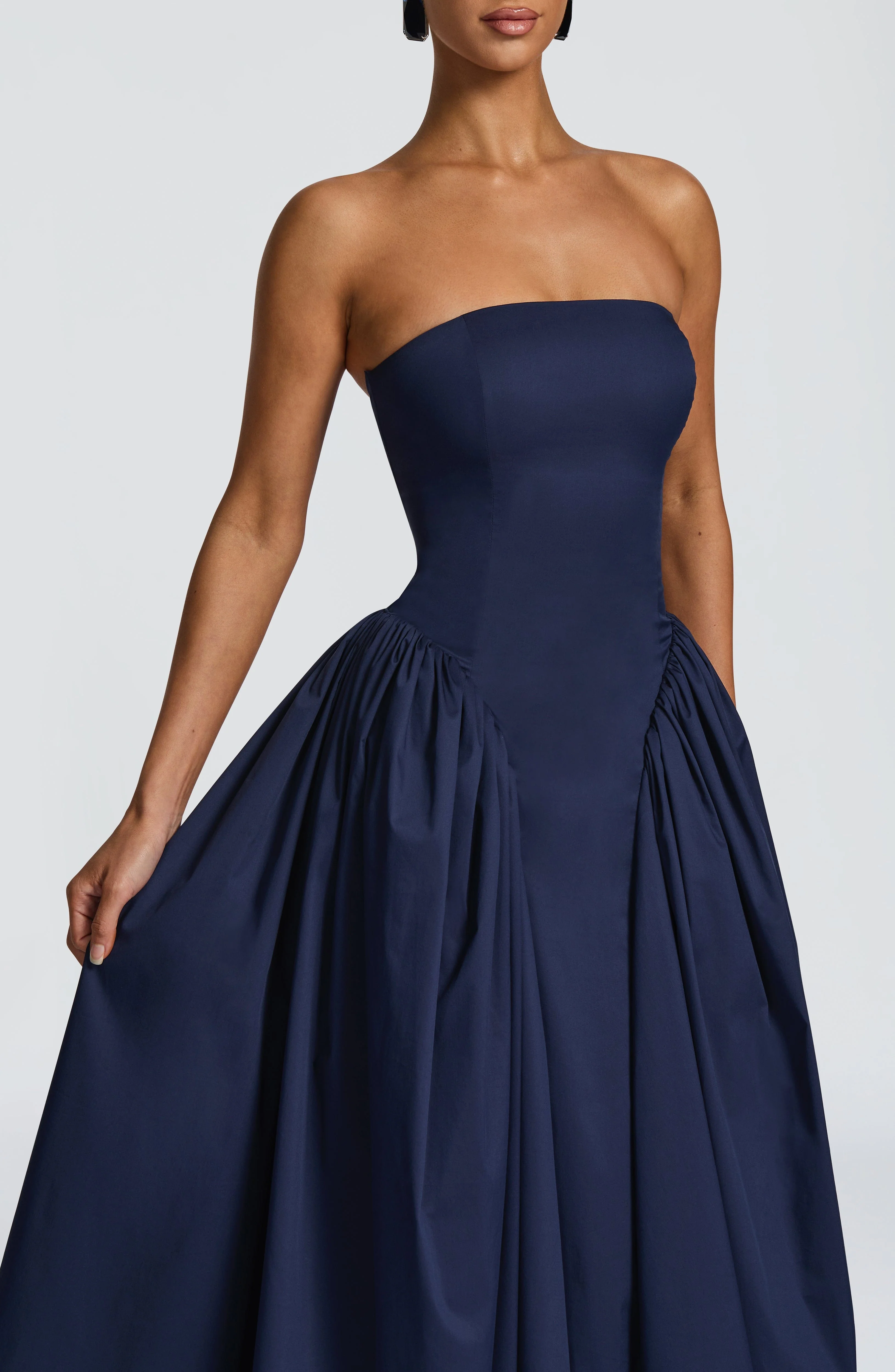 Darla Midi Dress - Navy - Image 4
