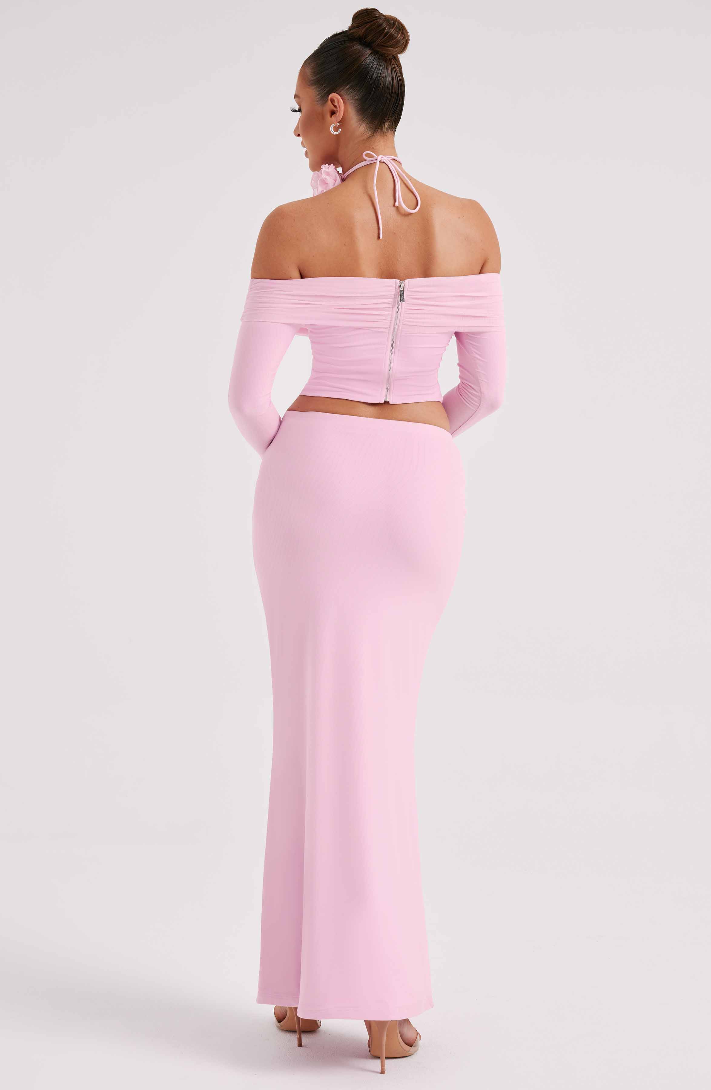 Deema Maxi Skirt - Pink - Image 6