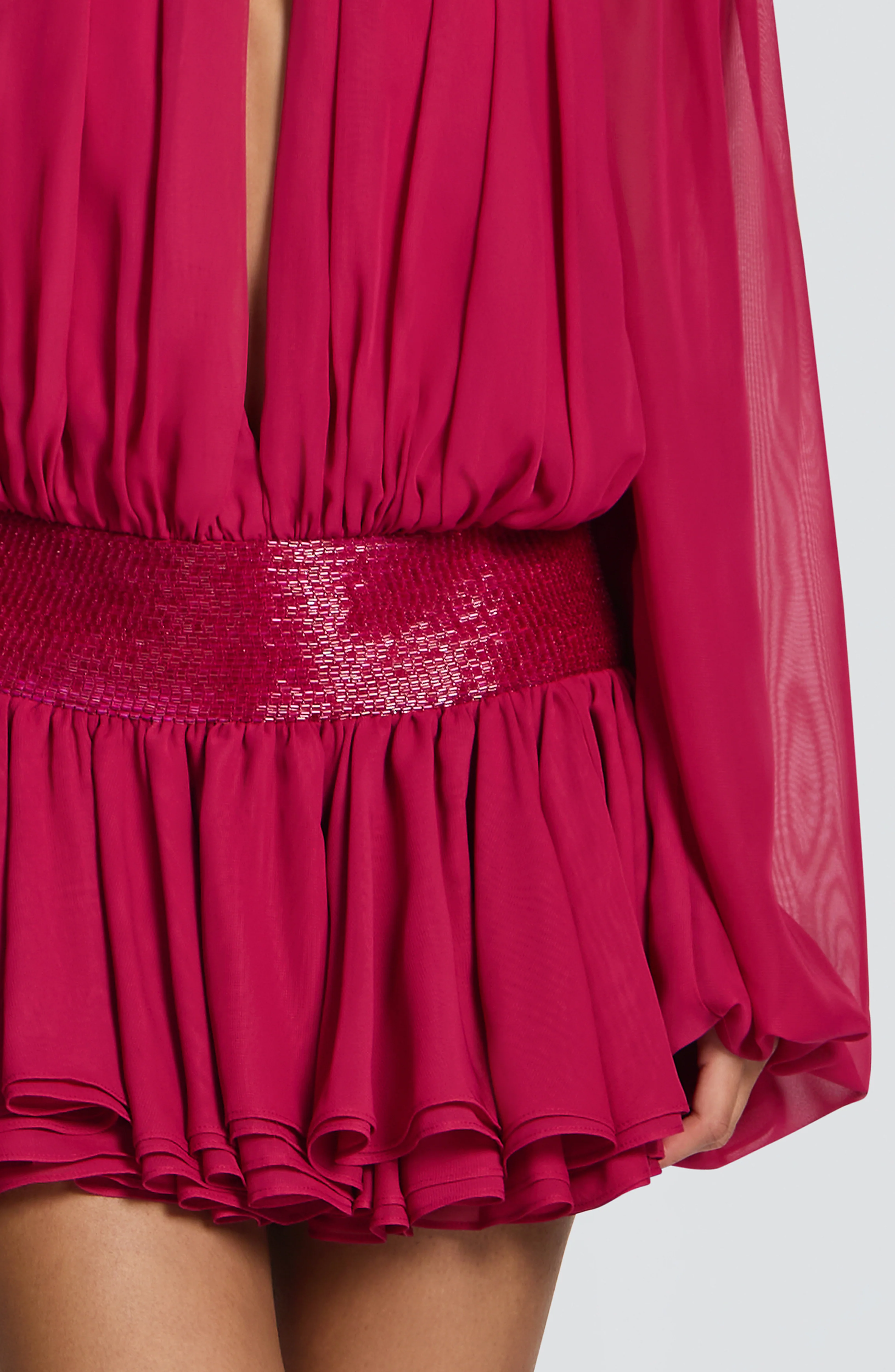Deja Playsuit - Raspberry - Image 6