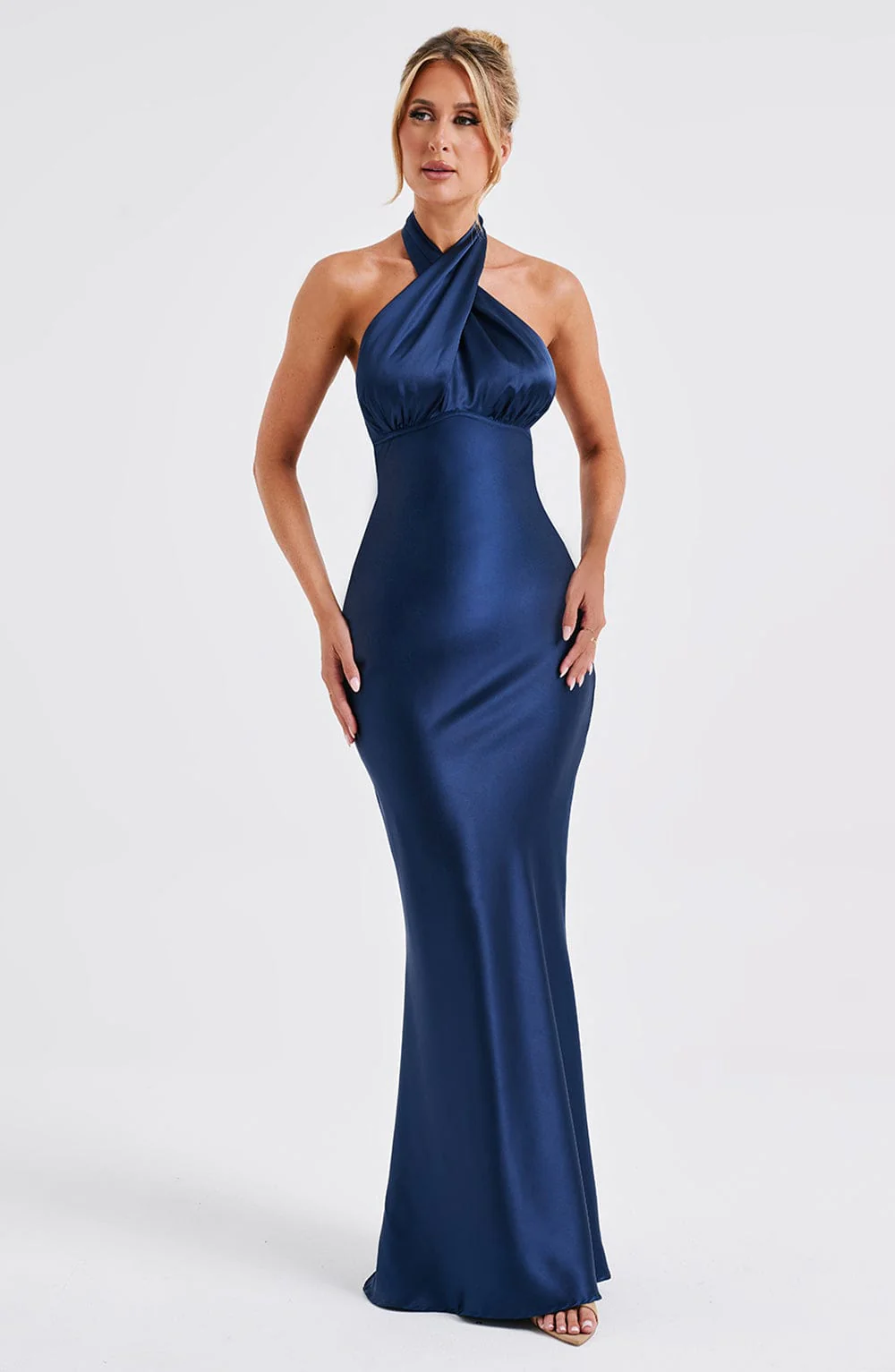 Dimitra Maxi Dress - Navy - Image 3