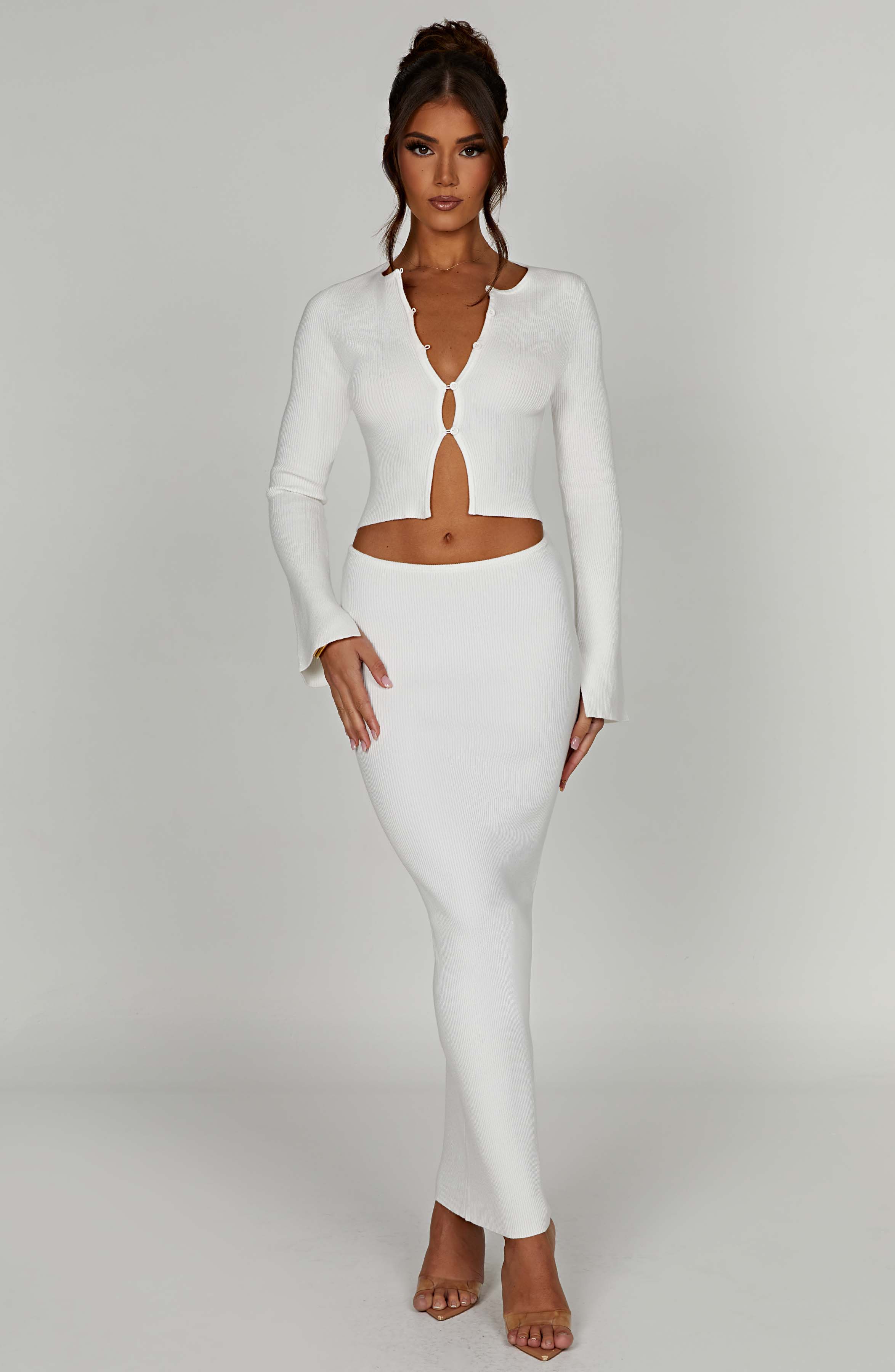 Elia Maxi Skirt - White - Image 7