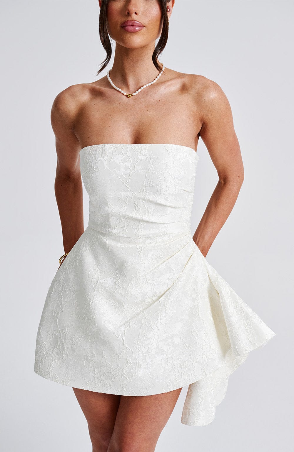 Elodie Playsuit - Ivory - Image 3