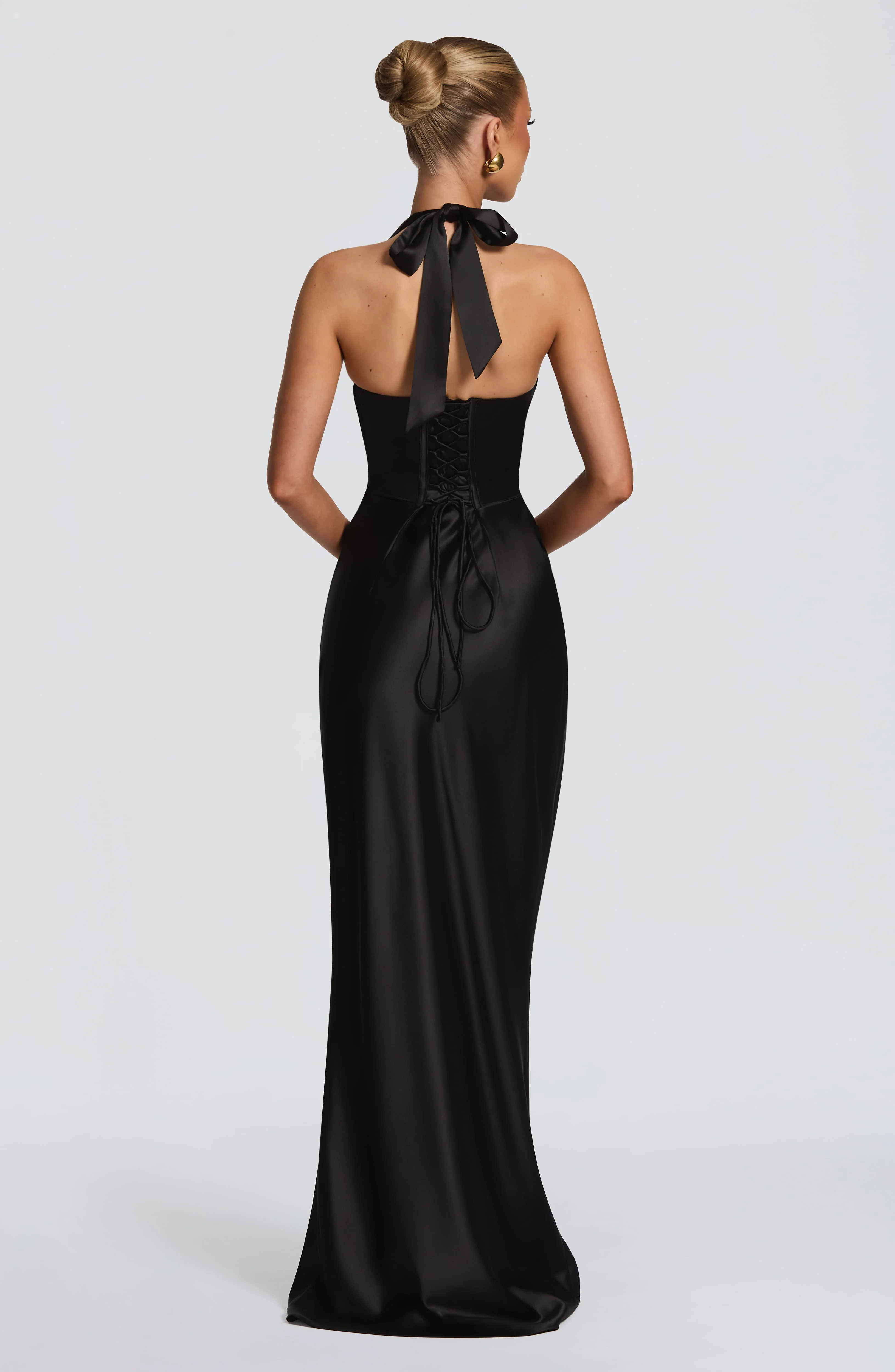 Elowen Maxi Dress - Black - Image 2