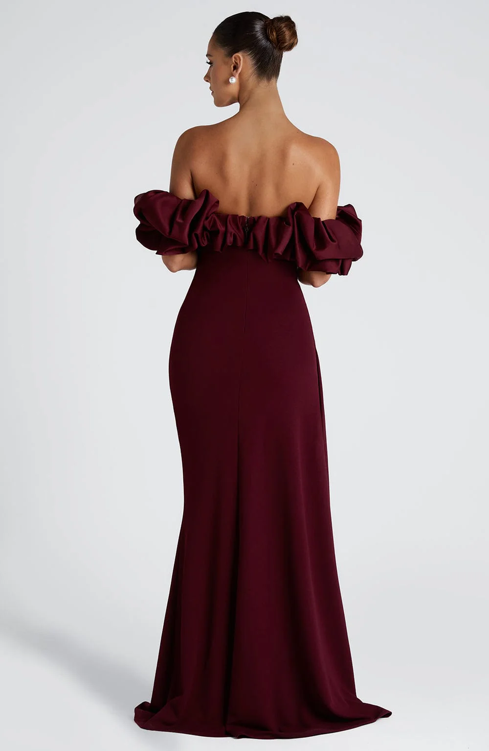 Elsie Maxi Dress - Cherry Lacquer - Image 6