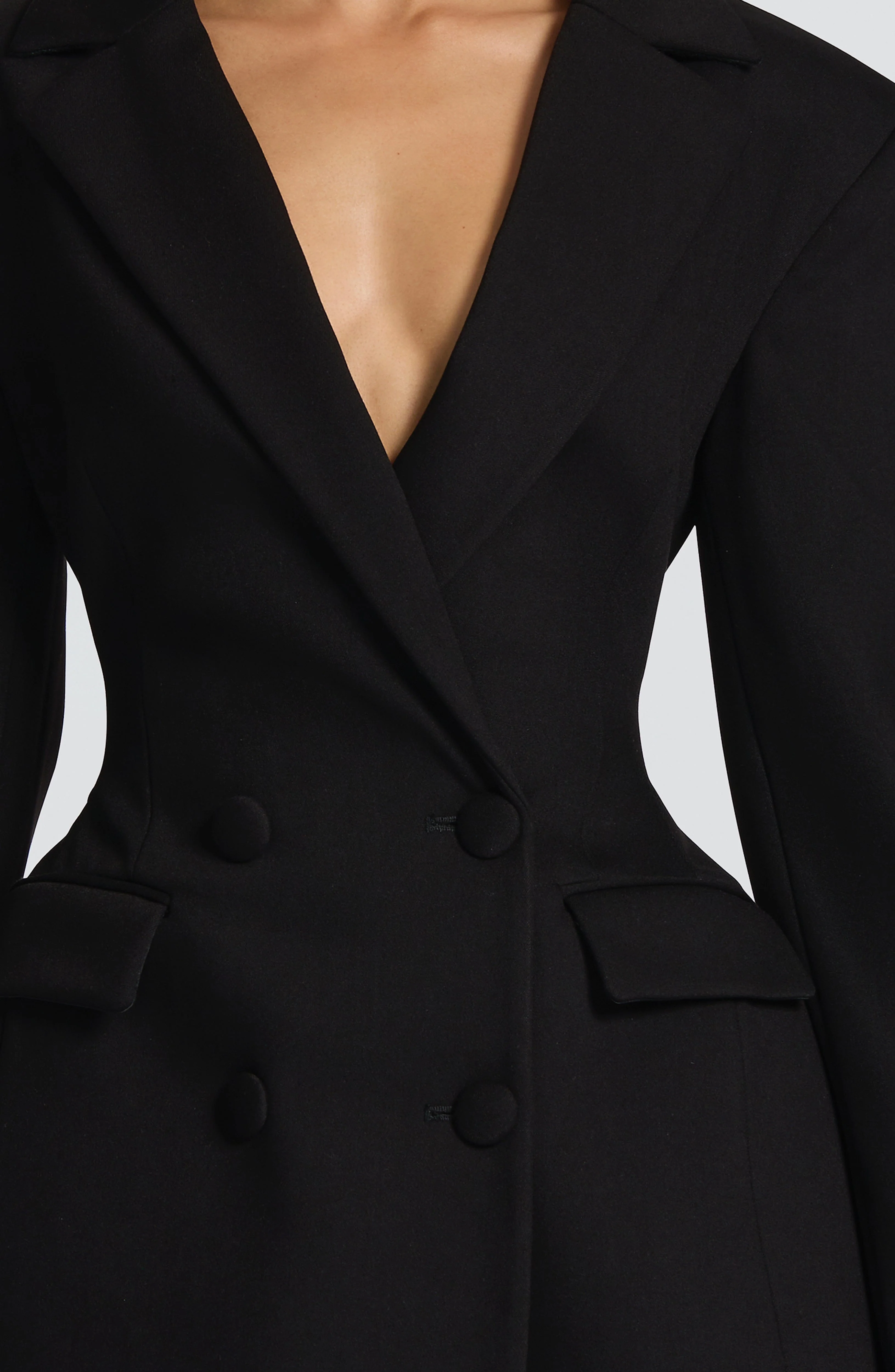 Elvira Mini Dress - Black - Image 15