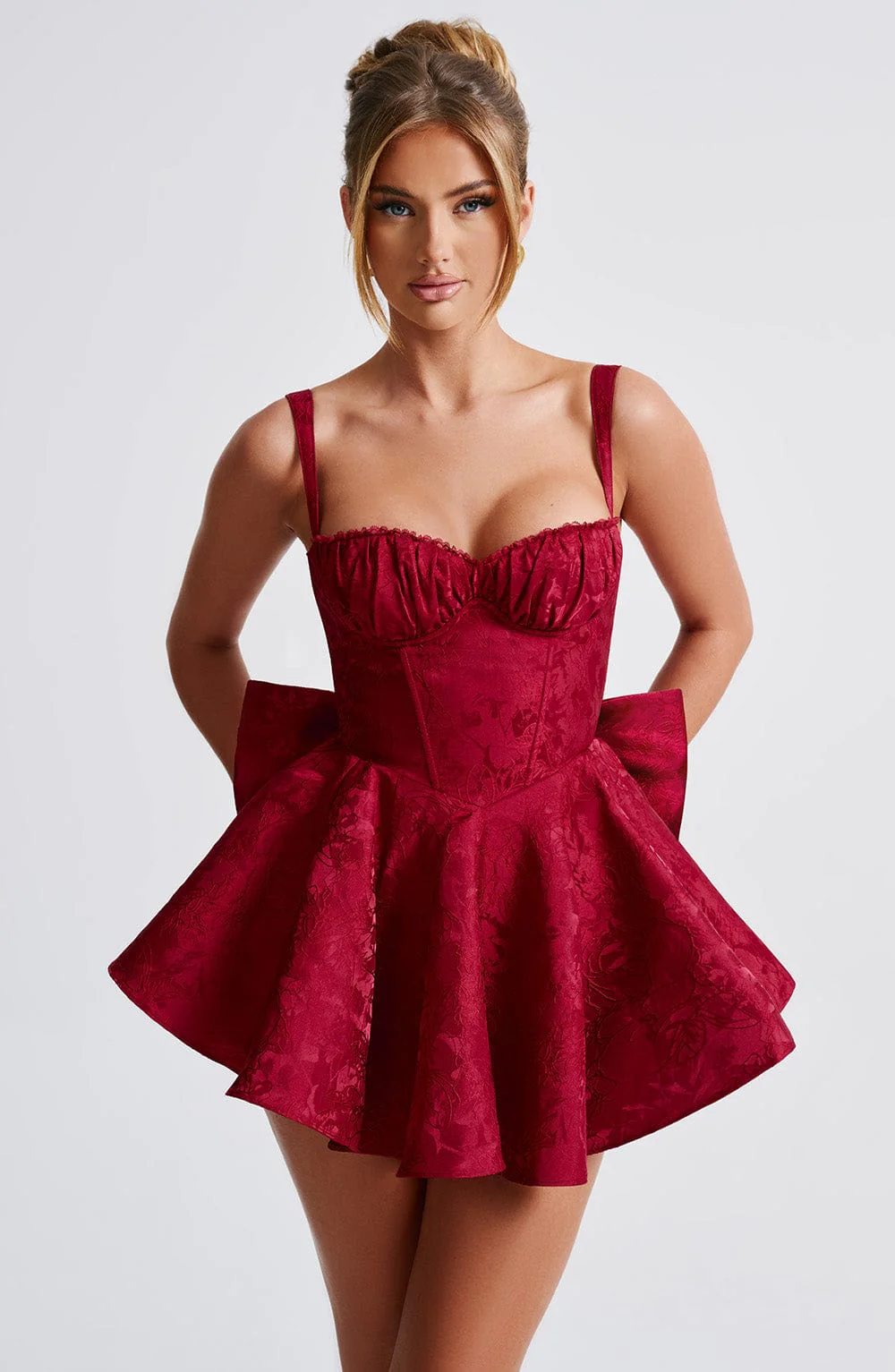 Emelie Playsuit - Red - Image 12