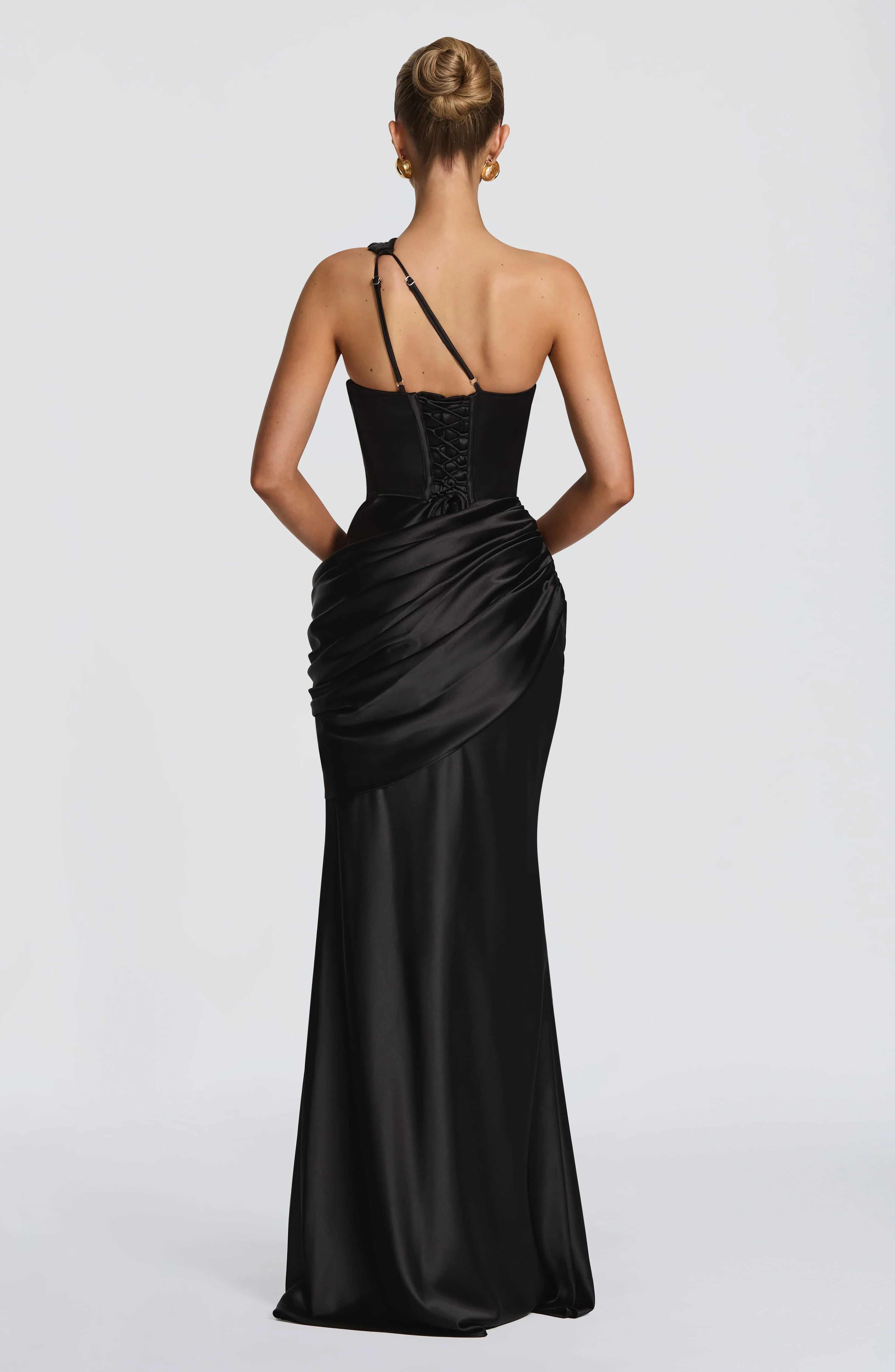 Emina Maxi Dress - Black - Image 2
