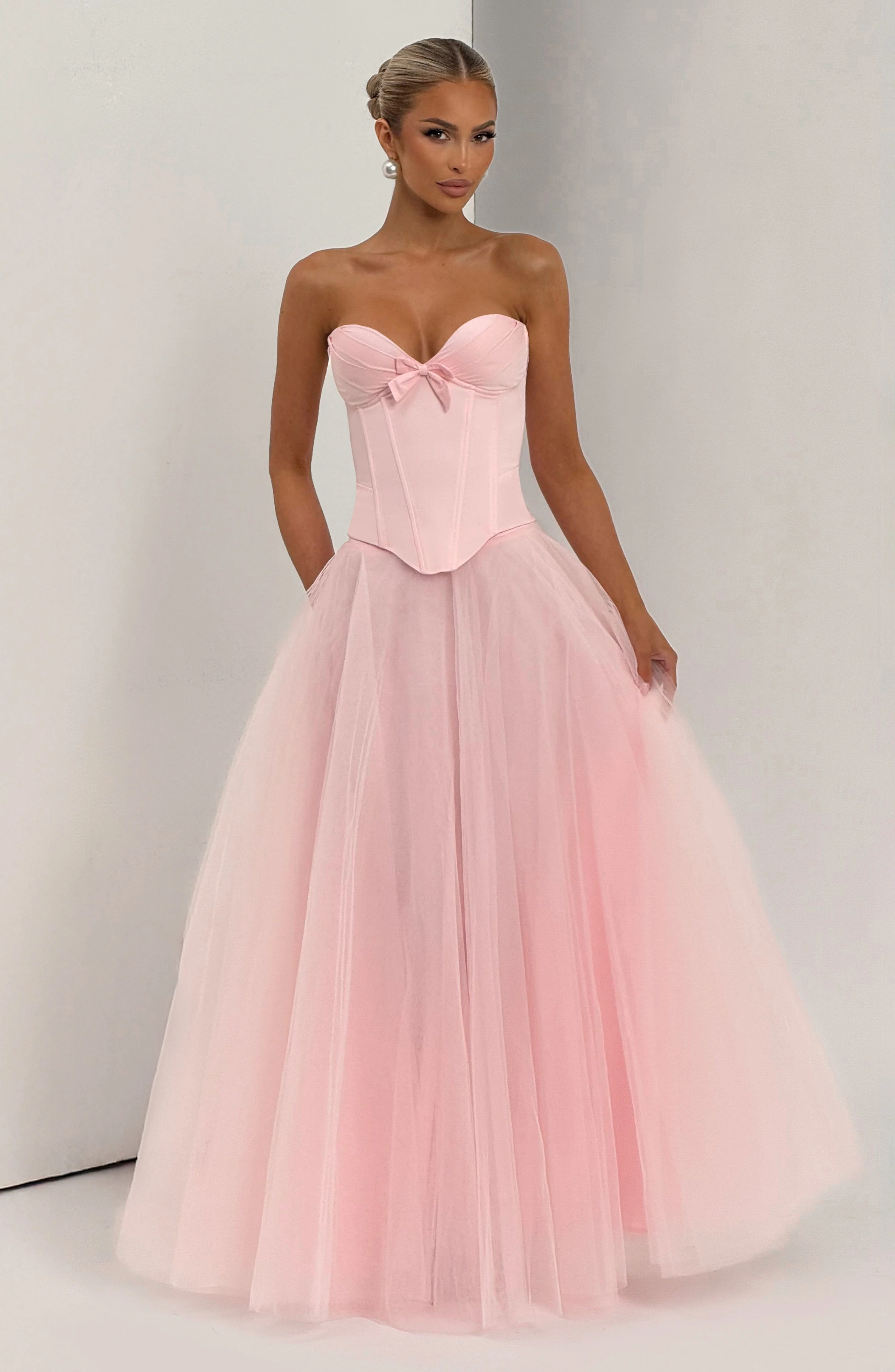 Ethel Maxi Skirt - Blush - Image 8
