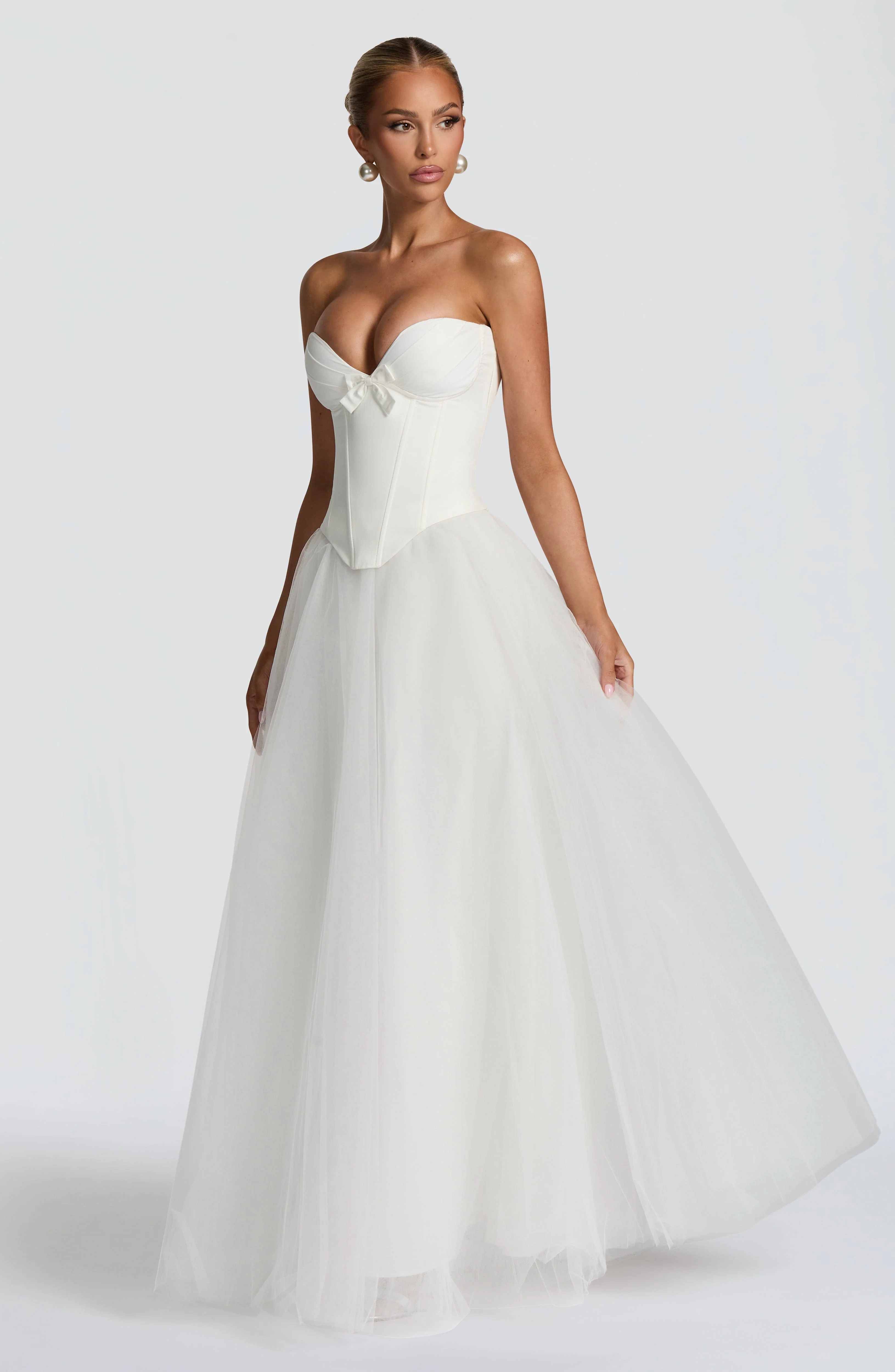Ethel Maxi Skirt - Ivory - Image 3