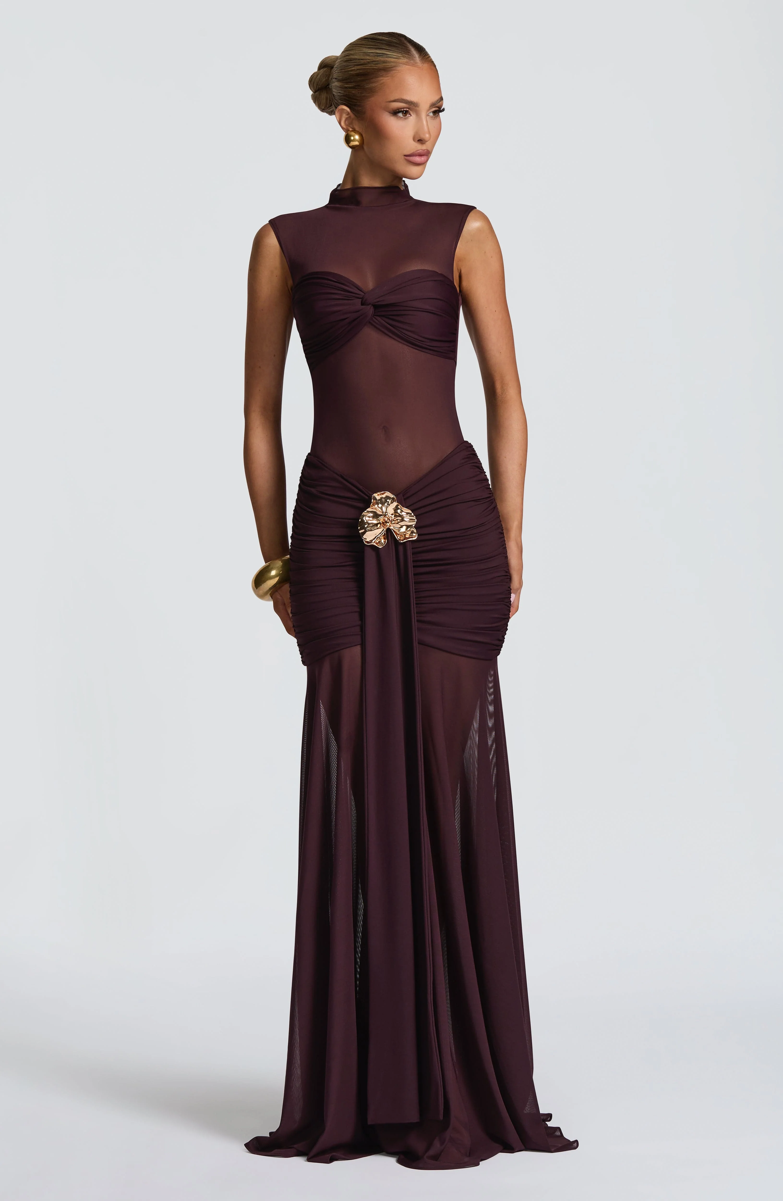 Fae Maxi Skirt - Plum - Image 8