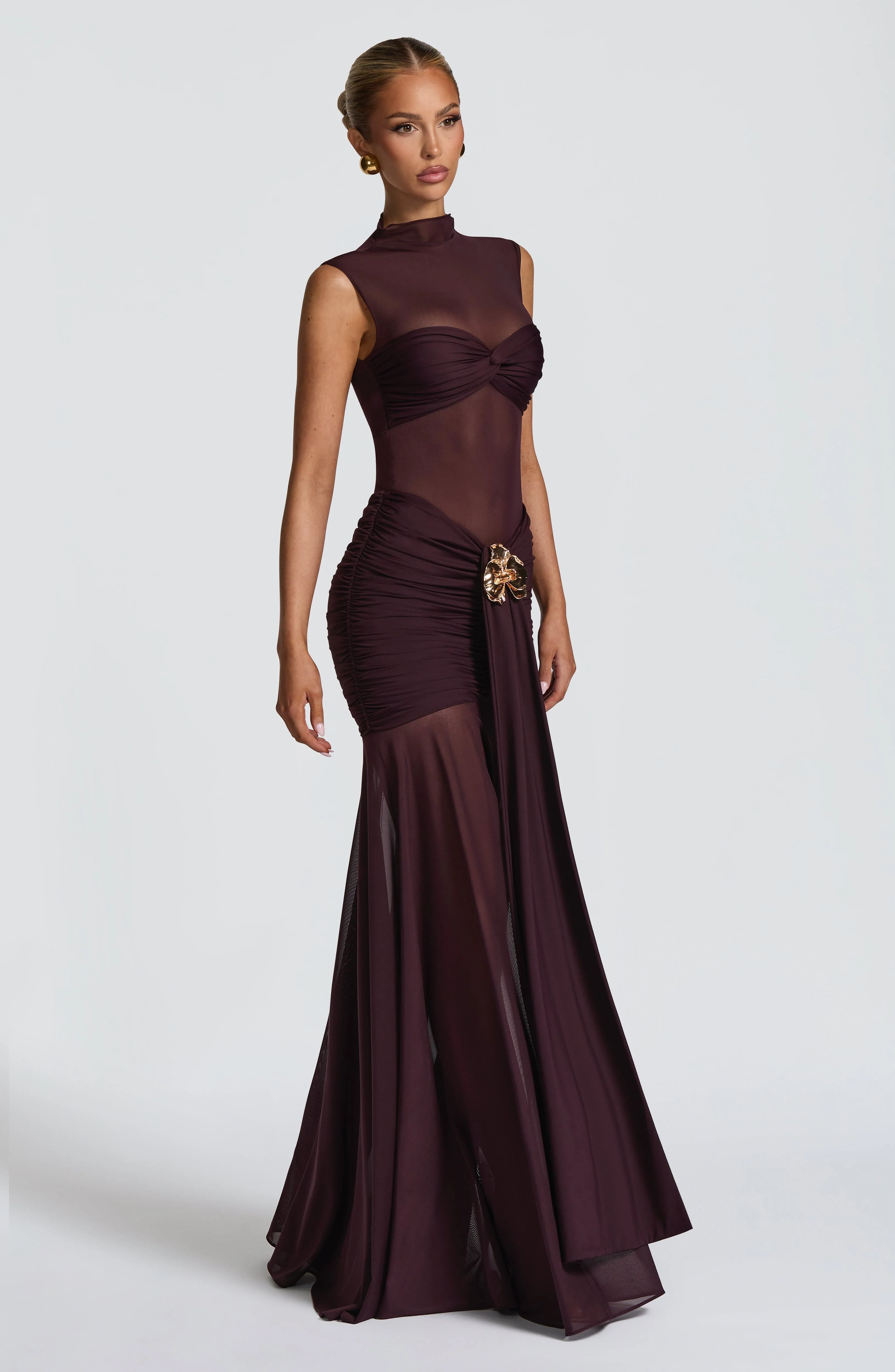 Fae Maxi Skirt - Plum - Image 9