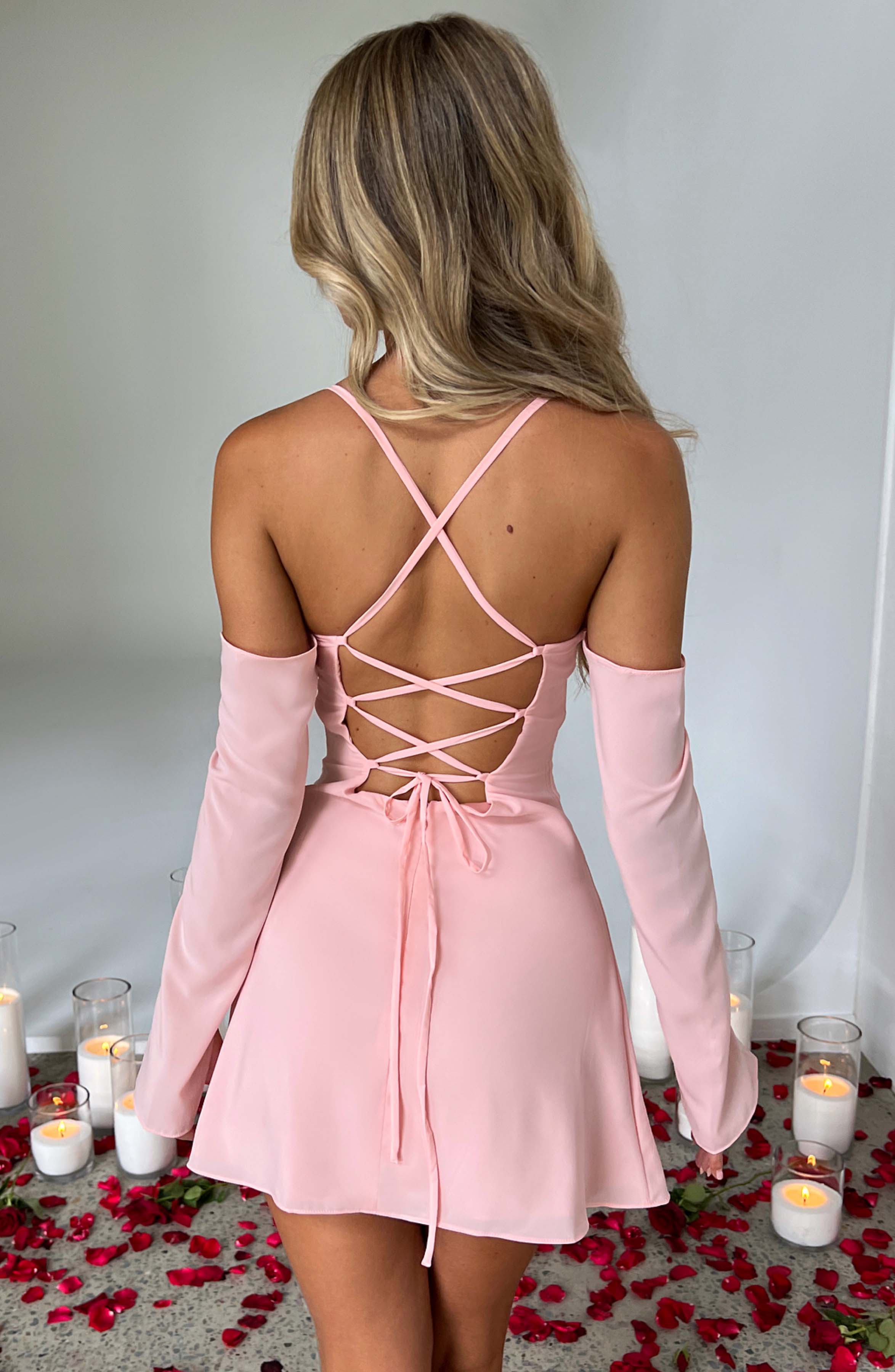 Fiona Mini Dress - Blush - Image 2