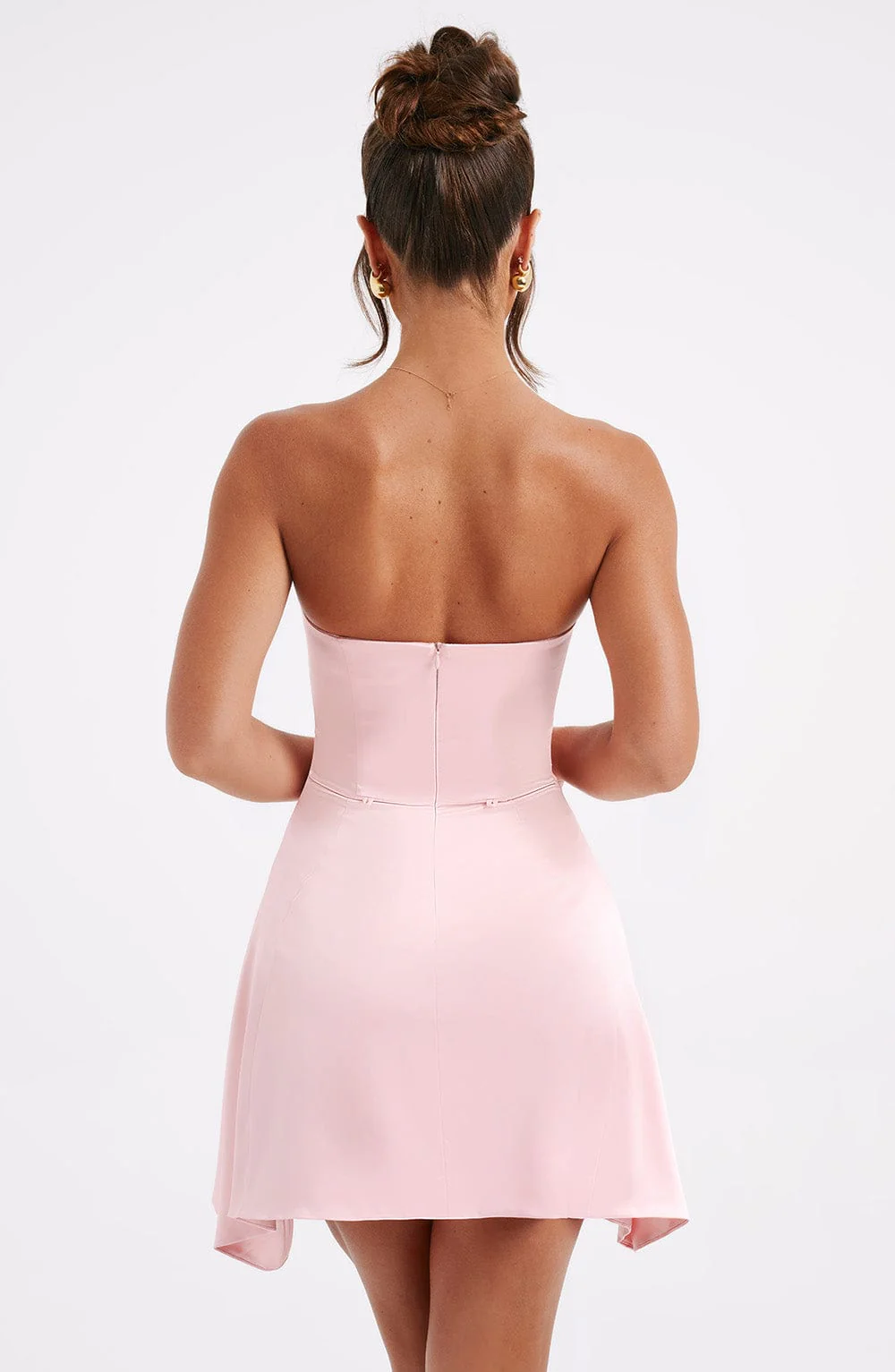 Freja Mini Dress - Blush - Image 8