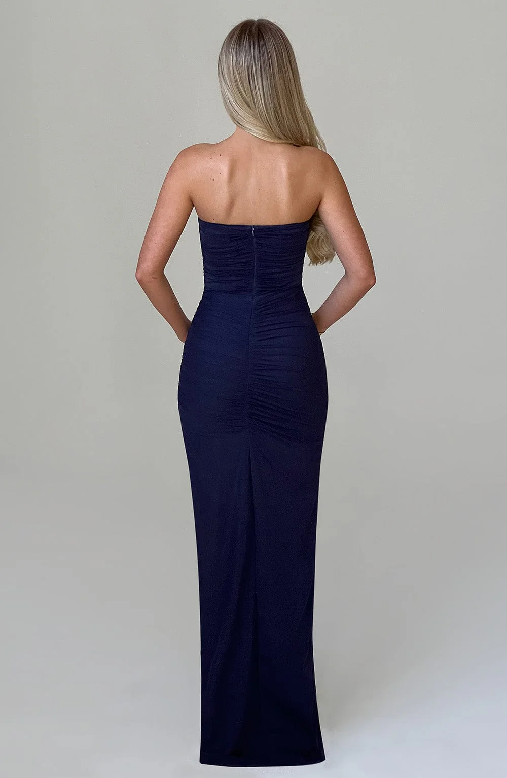 Giovanna Maxi Dress - Navy - Image 3