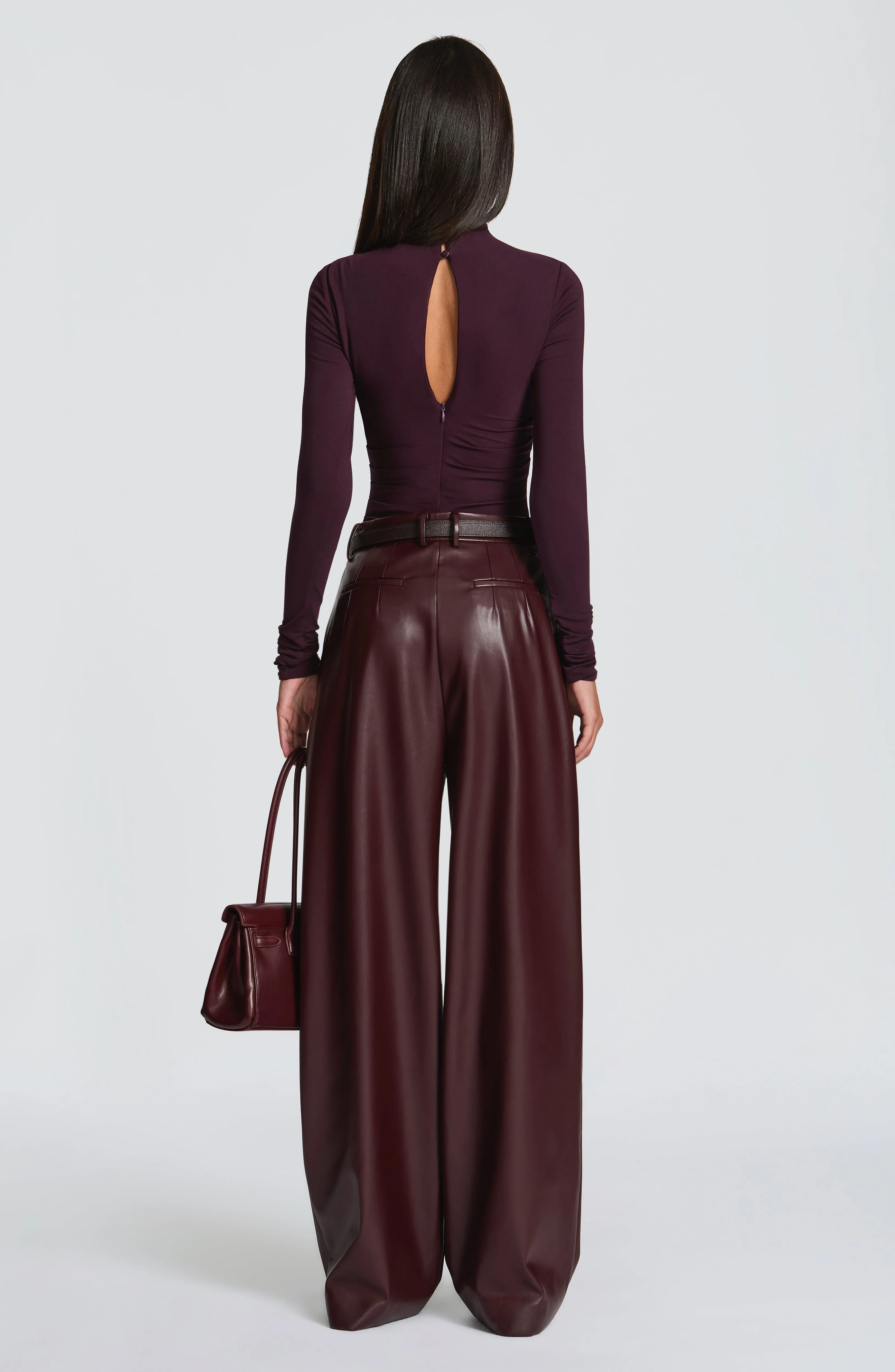 Glenda Pants - Plum - Image 2