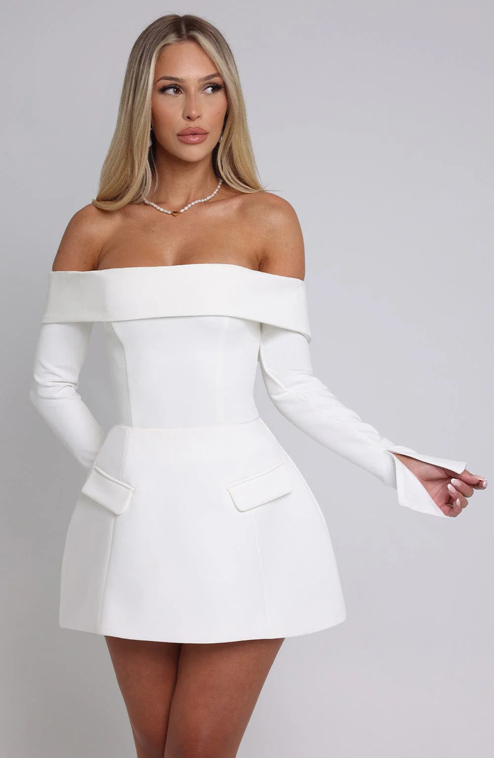 Grace Skort - Ivory - Image 16