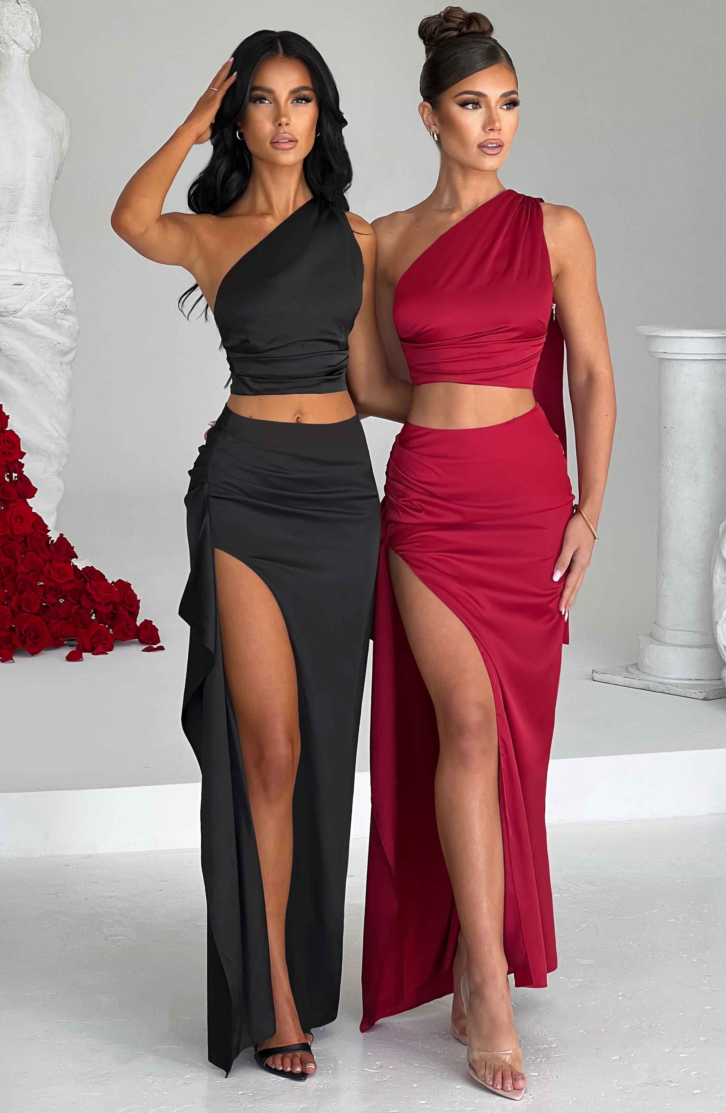 Halsey Top - Wine - Image 14